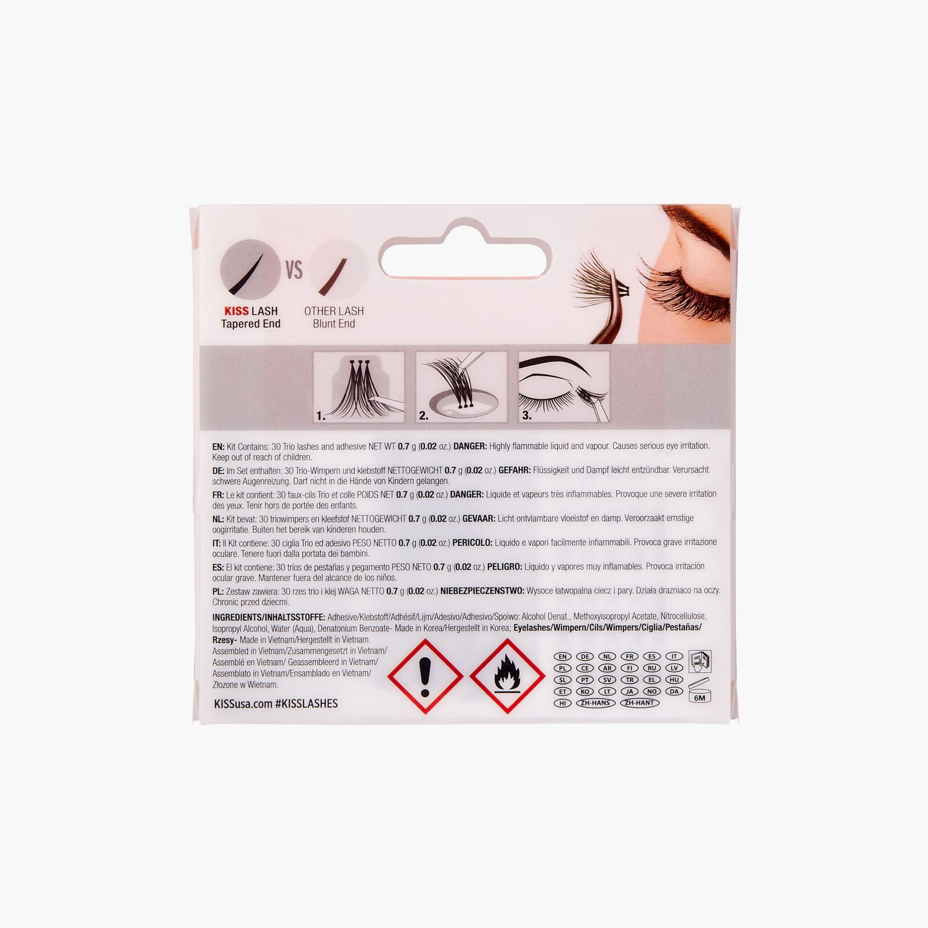 Kiss Cosmetics Haute Couture Short Trio Lashes-beautyandpersonalcare-makeup-eyes-falselashes-image-4