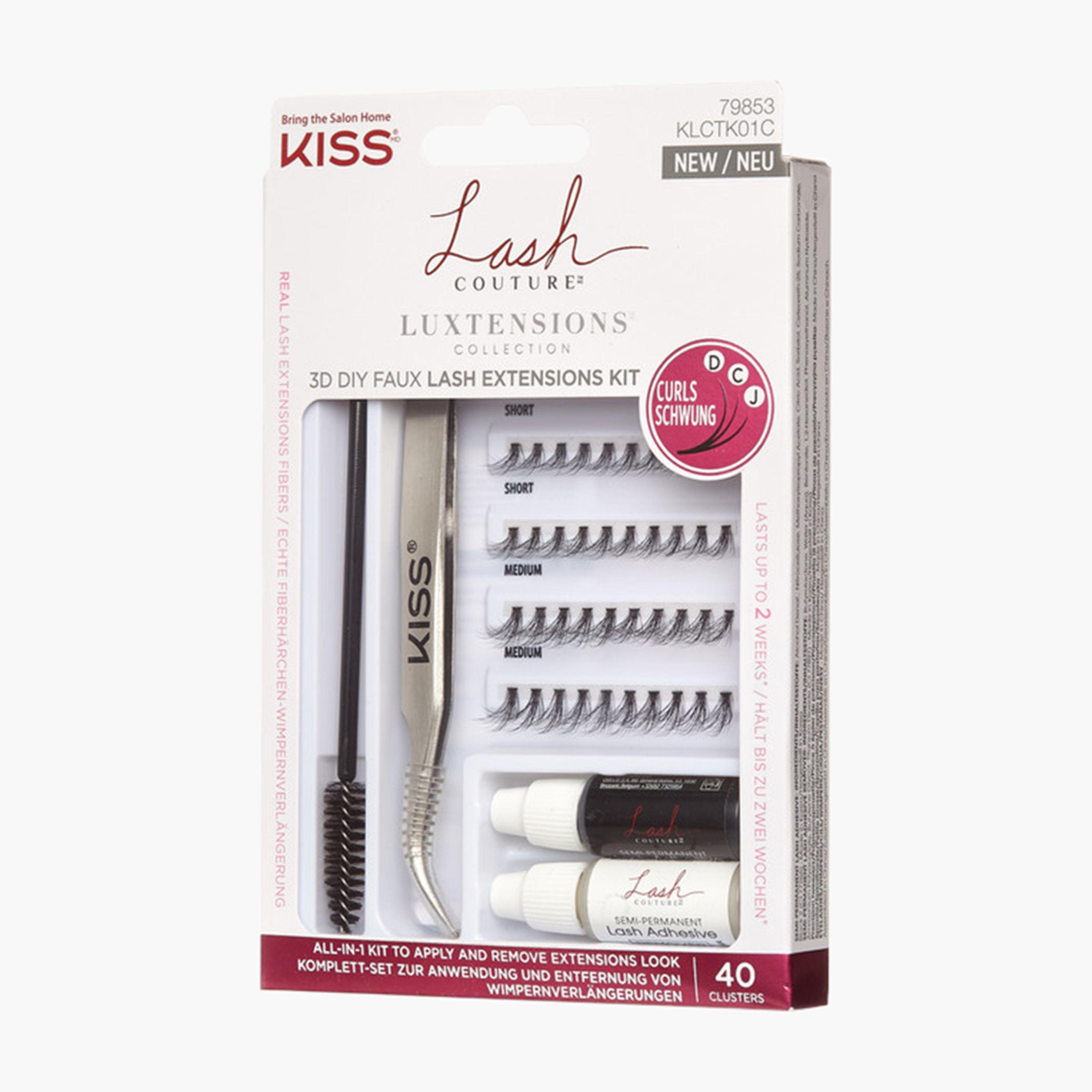 مجموعة رموش صناعيّة لاش كوتشور ثري دي دي آي واي من كيس كوزمتيكس-beautyandpersonalcare-makeup-eyes-falselashes-image-3