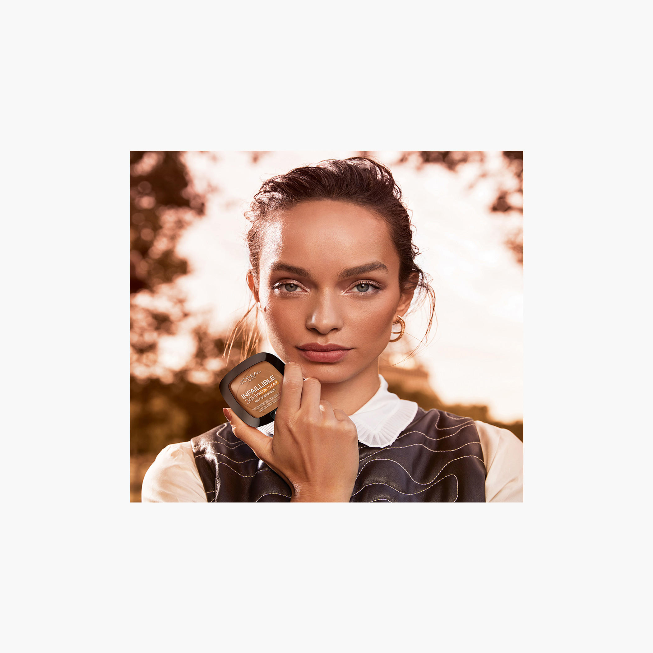 برونزر مطفي انفاليبل 24 ساعة فريش وير من لوريال باريس-beautyandpersonalcare-makeup-face-foundations-image-5