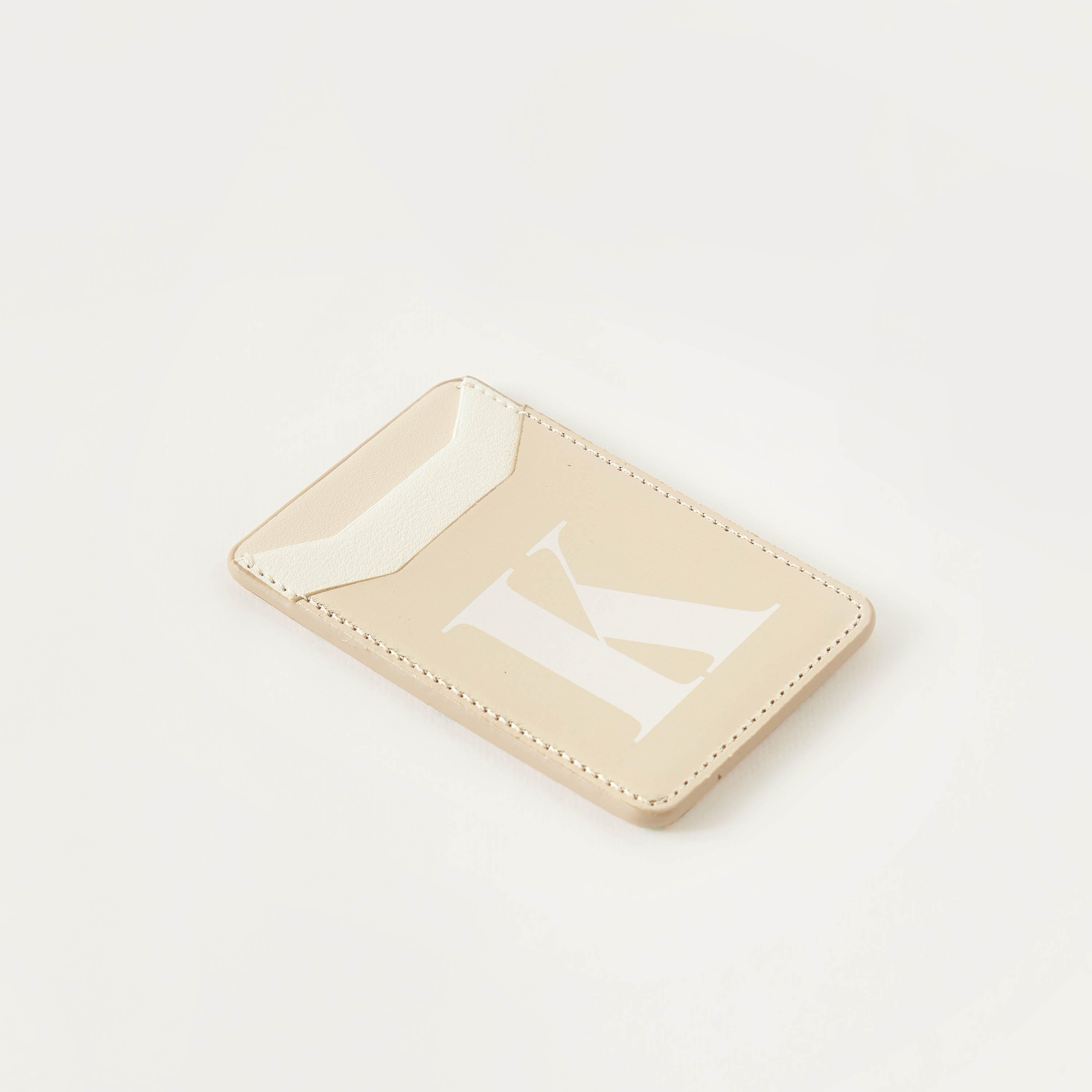 Initial K Print Card Holder-women-bagsandwallets-wallets-image-2