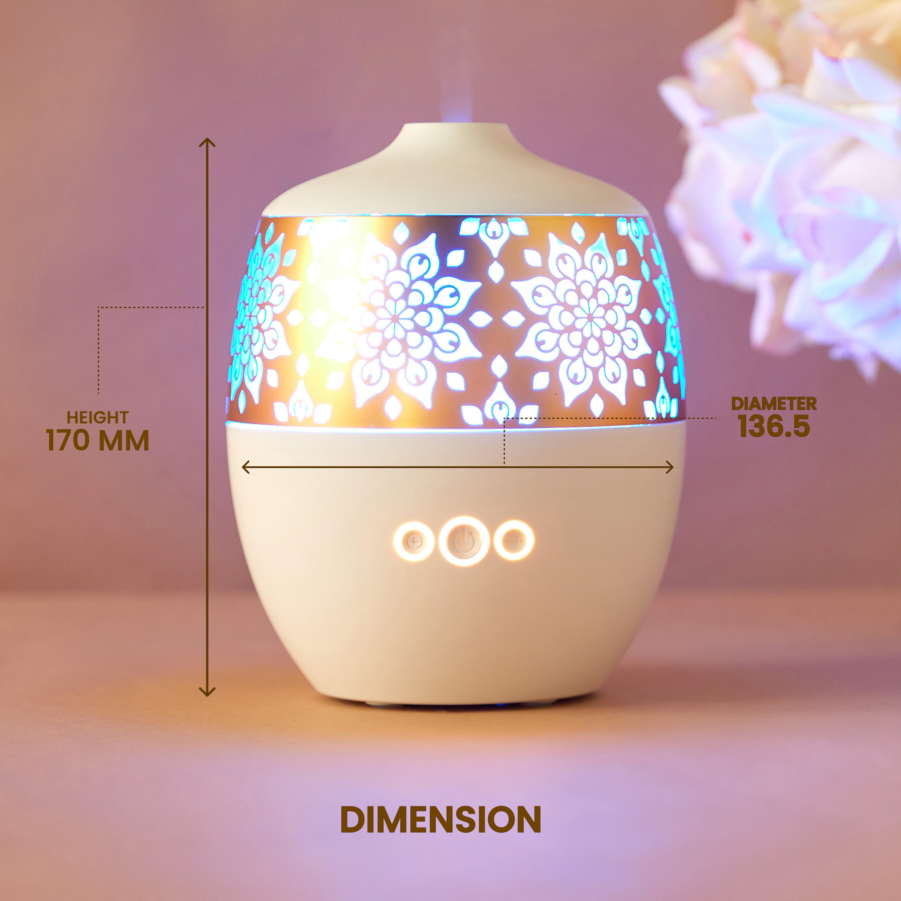 Bloom Aroma Diffuser - 300 ml-household-homefragrance-airrevitalisersandhumidifiers-image-5
