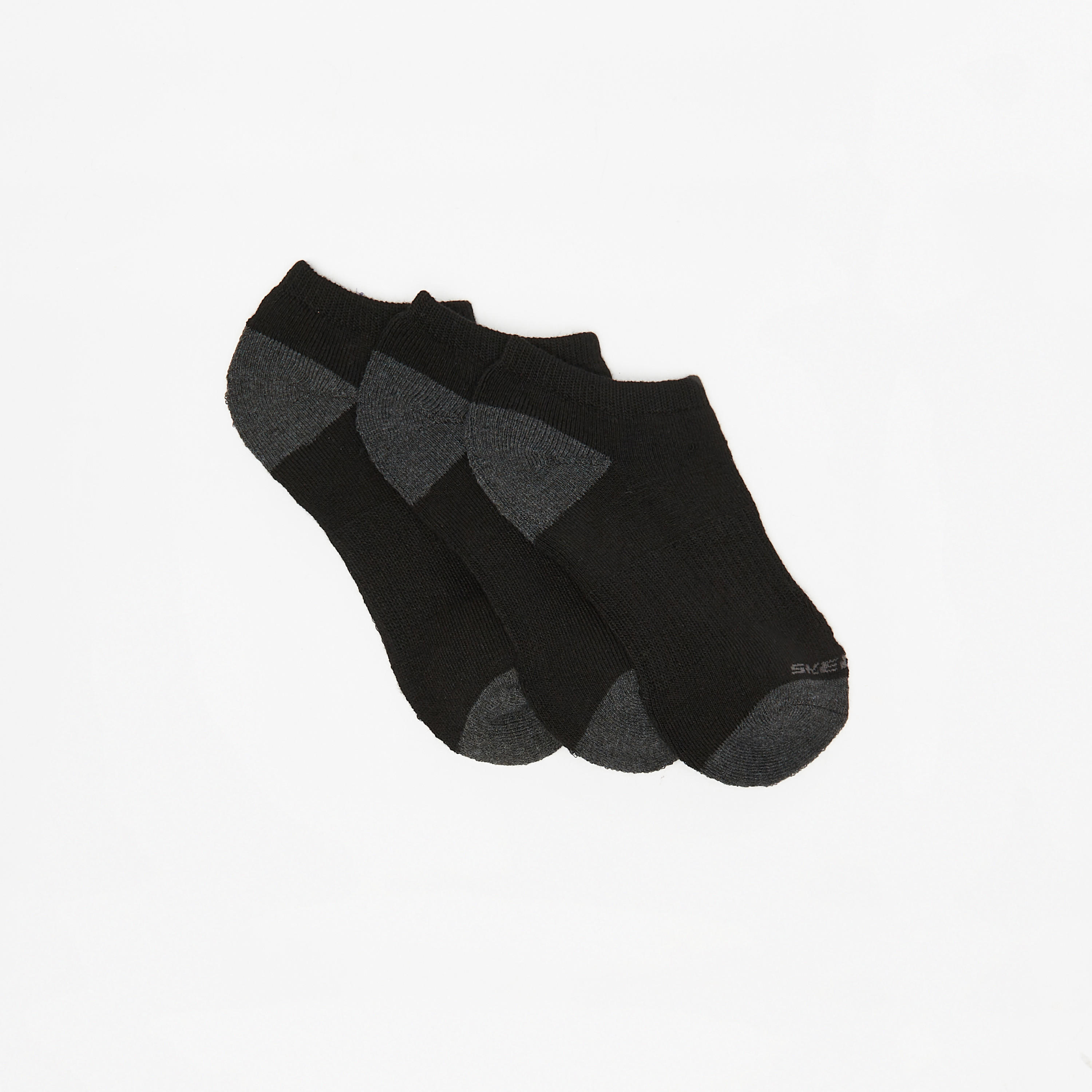 جوارب رياضية سادة بطول الكاحل من سكتشرز - طقم من 3-girls-accessories-socks-image-2