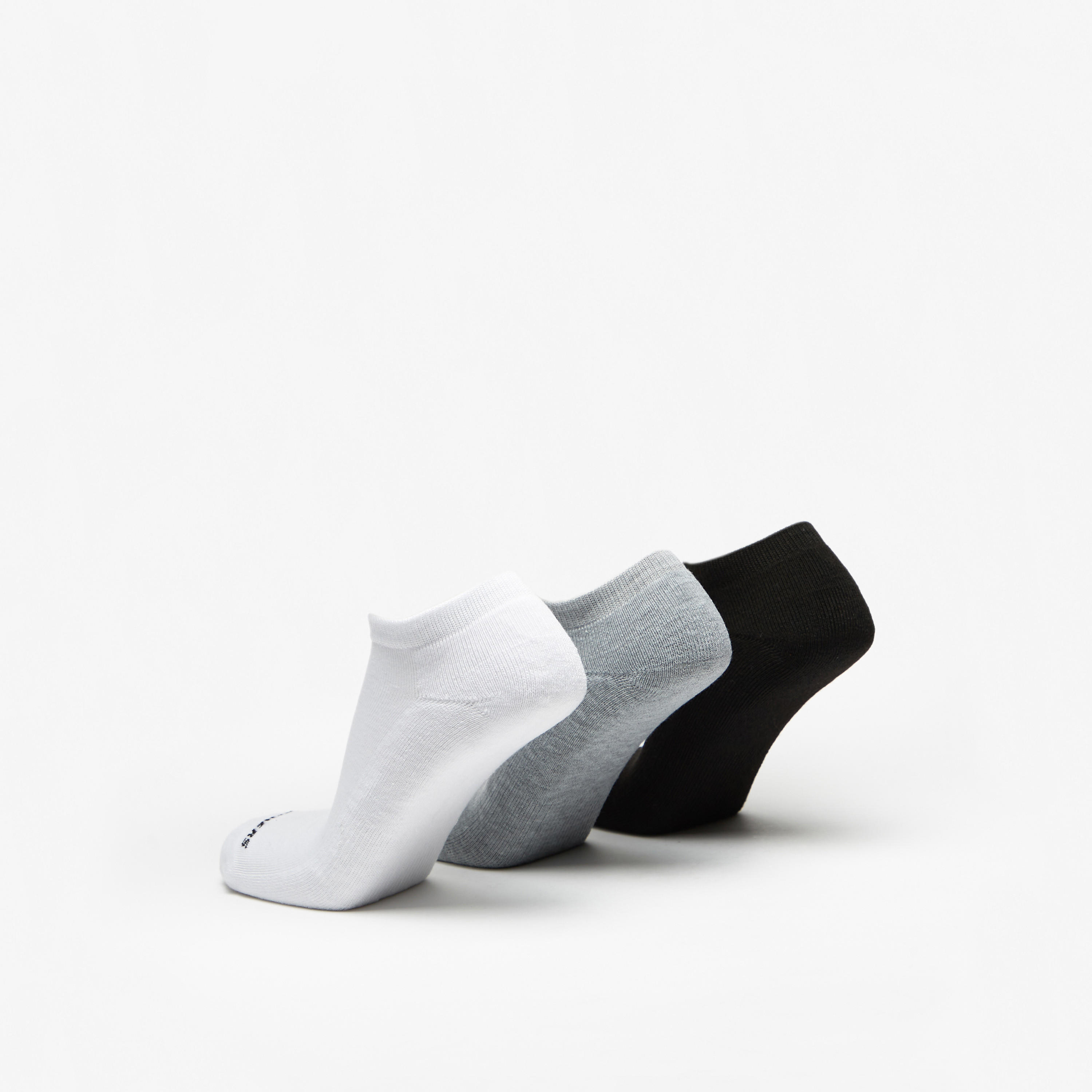 طقم جوارب رياضية 3 أزواج بطول الكاحل بطبعات من سكتشرز - S113012D-107-men-socks-image-3
