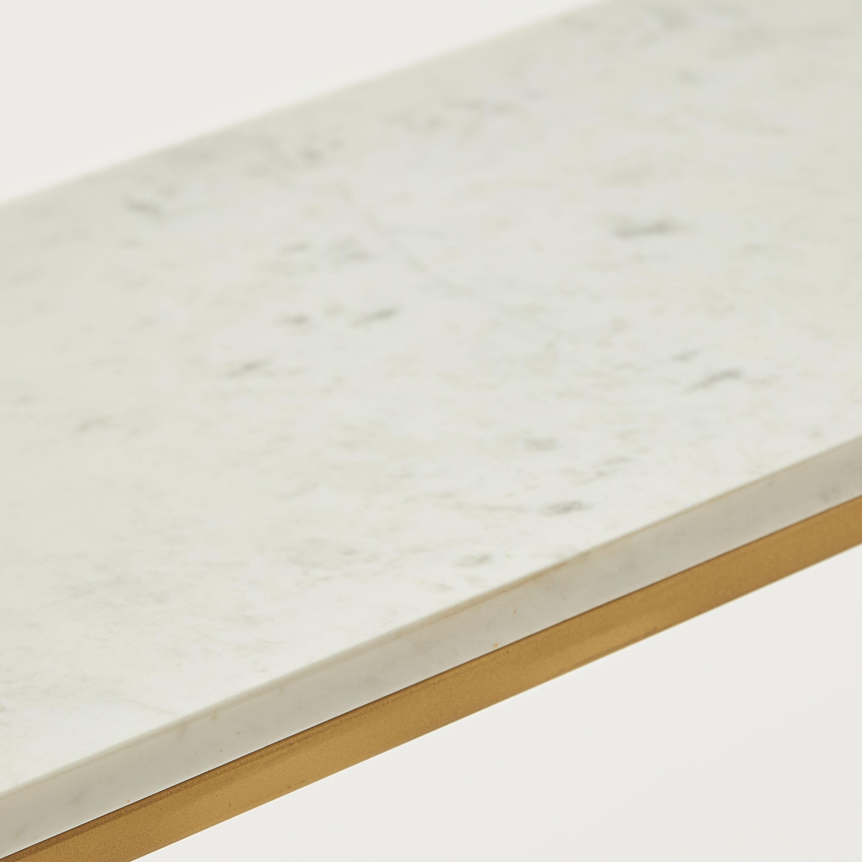 Marble Top Console Table - 30x70x98 cm-furniture-livingroom-consoletablesandmirrors-image-4