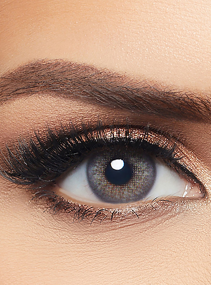 Layala Pack of 2 Ash Gray Lens-beautyandpersonalcare-makeup-eyes-colorcontactlenses-image-1