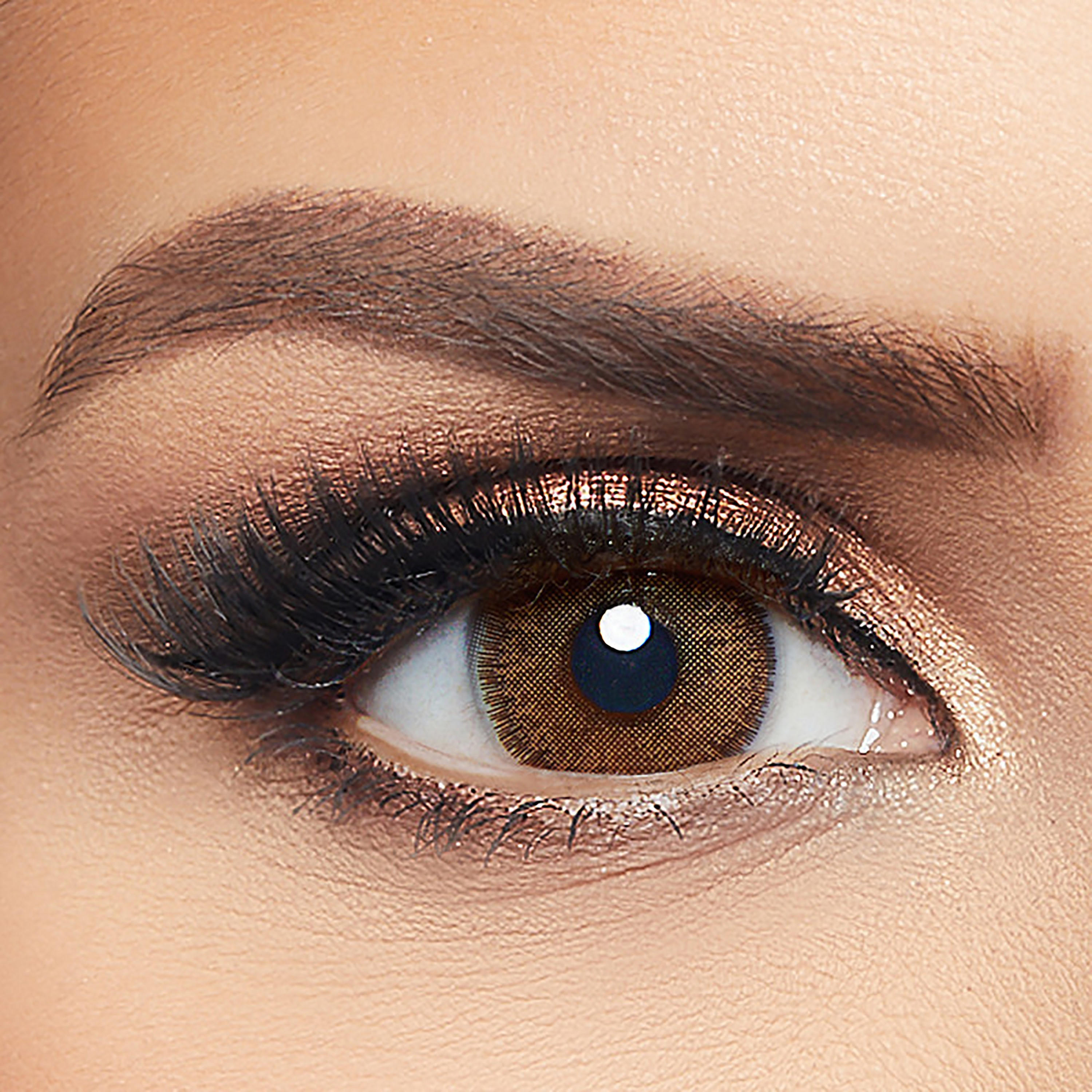 عبوة من 2 عدسات من ليالا مع بني شوكولا-beautyandpersonalcare-makeup-eyes-colorcontactlenses-image-1