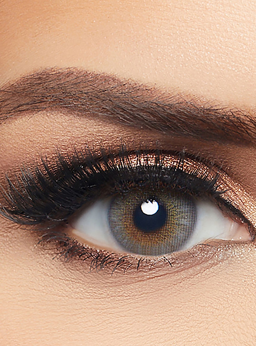 Layala Pack of 2 Golden Gray Lens-beautyandpersonalcare-makeup-eyes-colorcontactlenses-image-1