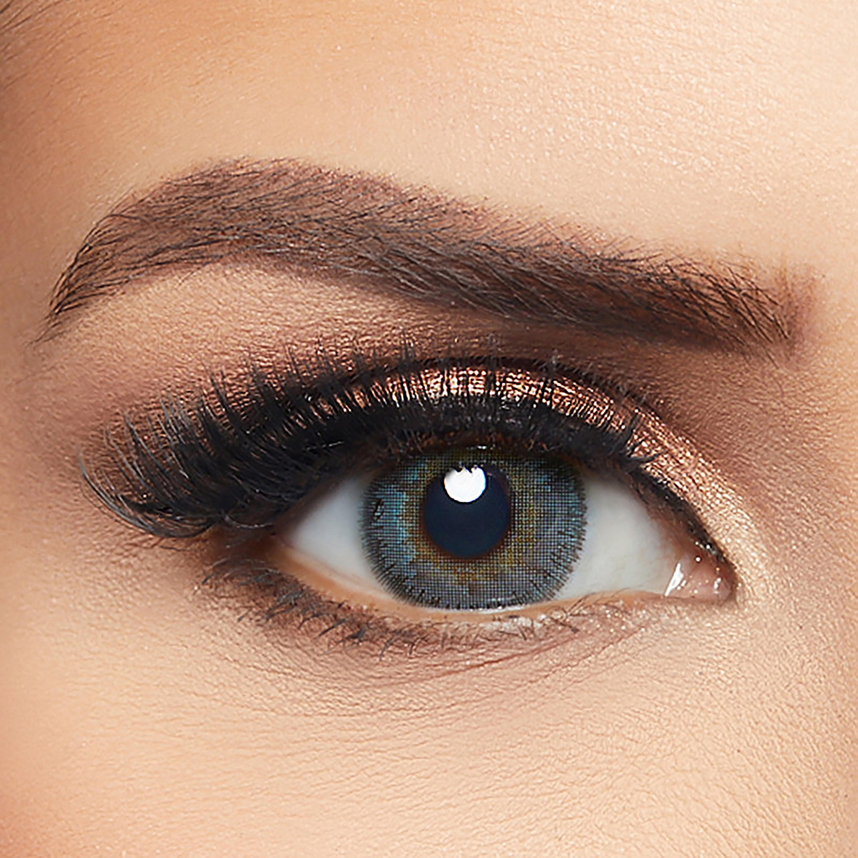 Layala Lenses Pack of 2 Ocean Blue Lens-beautyandpersonalcare-makeup-eyes-colorcontactlenses-image-1