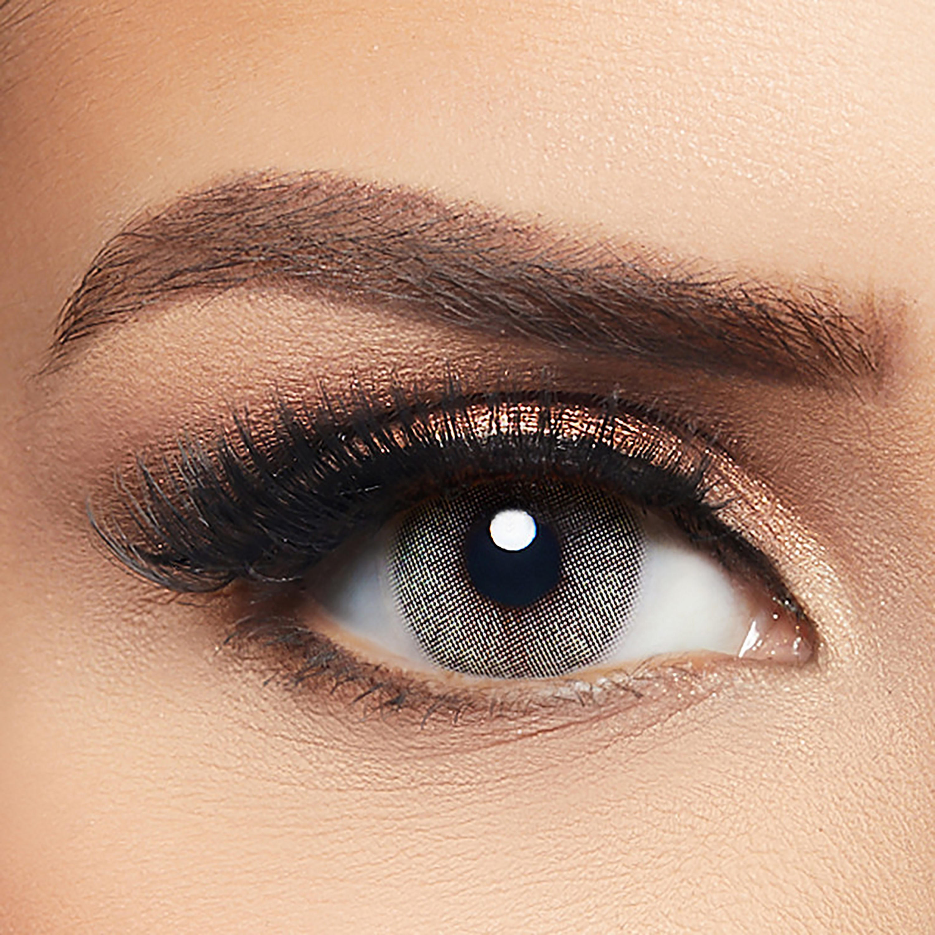 عبوة من 2 عدسات من ليالا مع بلاتينيوم رمادي-beautyandpersonalcare-makeup-eyes-colorcontactlenses-image-1