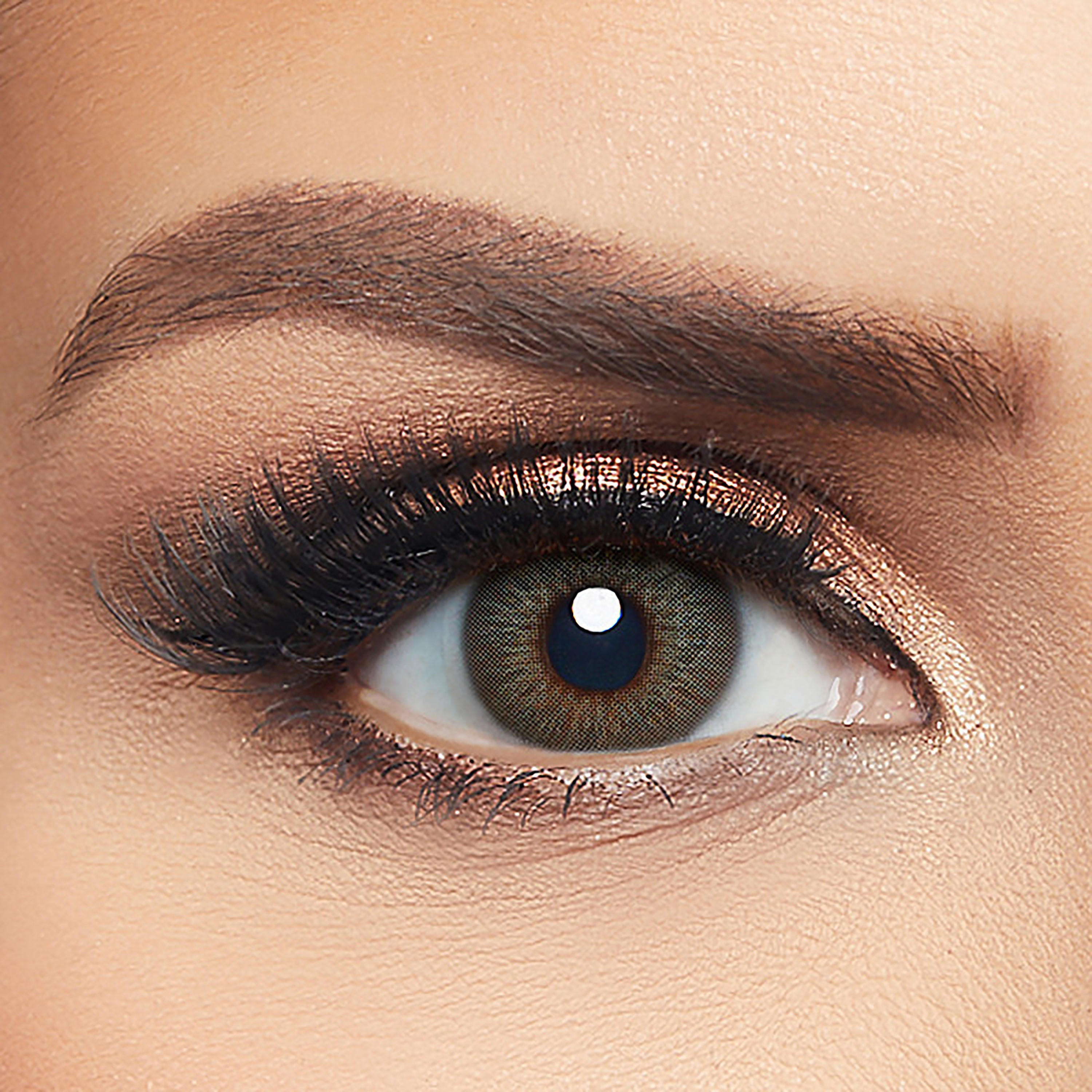 Layala Pack of 2 Royal Green Lens-beautyandpersonalcare-makeup-eyes-colorcontactlenses-image-1