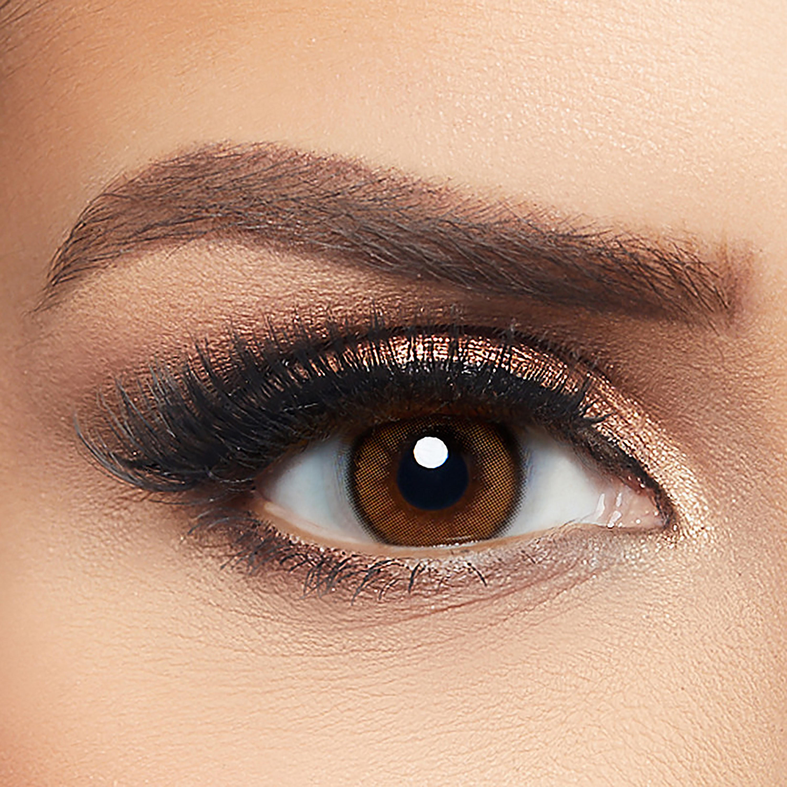 Layala Pack of 2 Sunkiss Brown Lens-beautyandpersonalcare-makeup-eyes-colorcontactlenses-image-1
