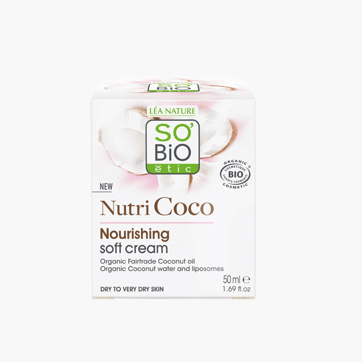 SO BIO Etic Coco Soft Cream - 50 ml-beautyandpersonalcare-skin-moisturisers-facemoisturisers-image-1