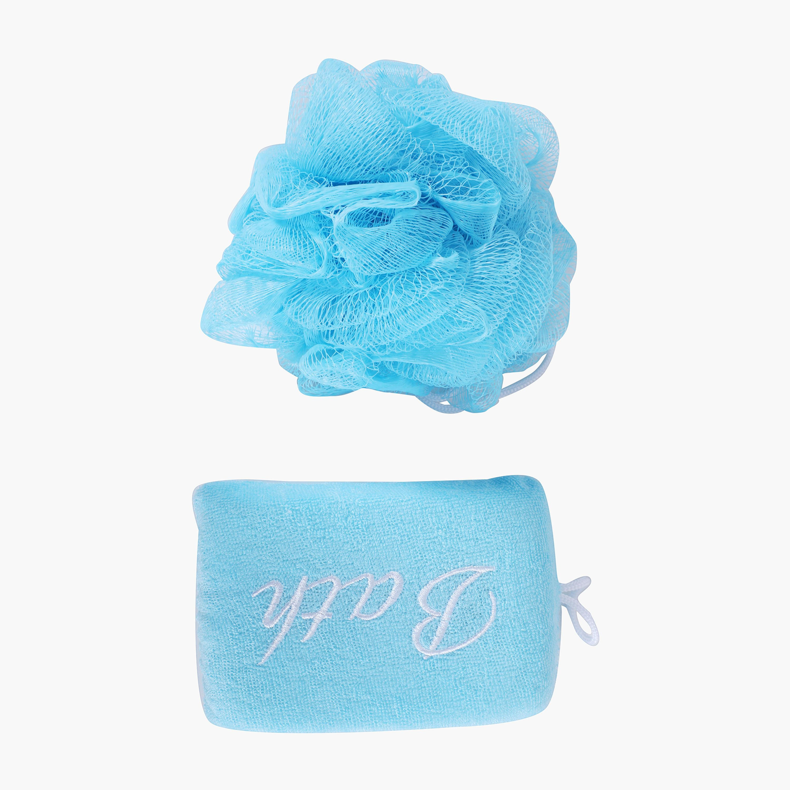 لوفة استحمام من جلوو - مجموعة من قطعتين-beautyandpersonalcare-bathandbody-toolsandaccessories-bathaccessories-image-1