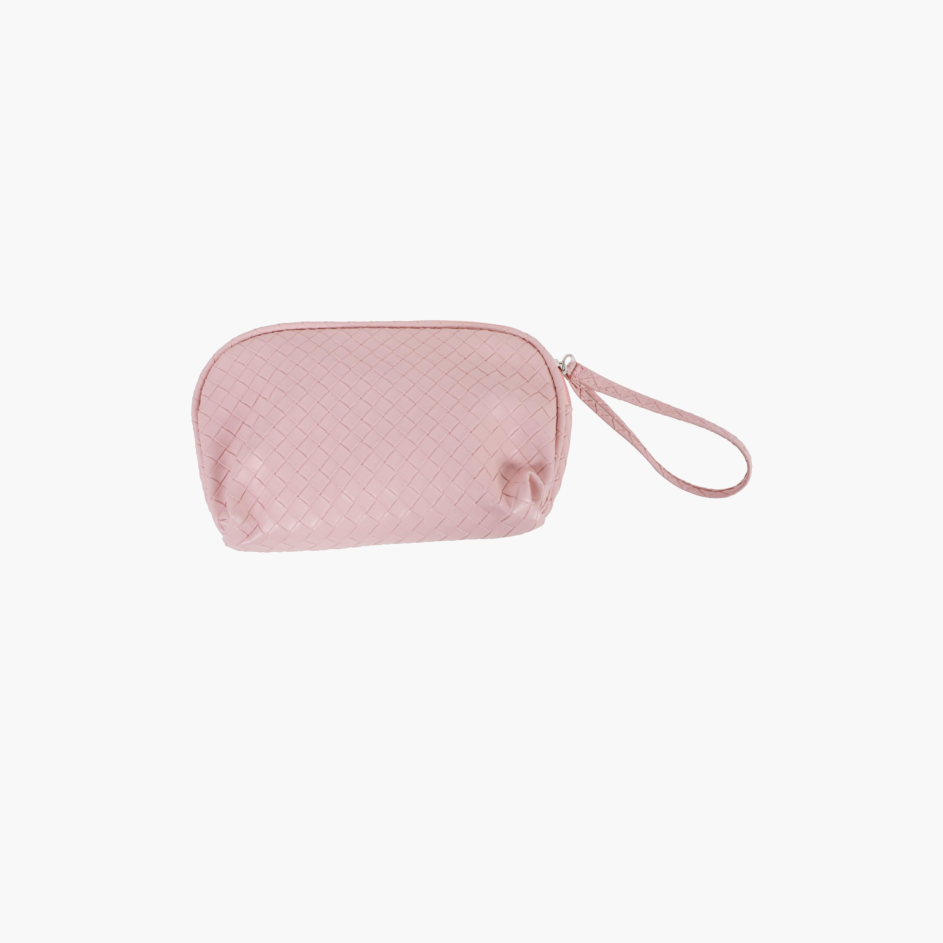 GLOO Weave Textured Cosmetic Pouch with Zip Closure-beautyandpersonalcare-makeup-brushesandaccessories-makeuppouches-image-3