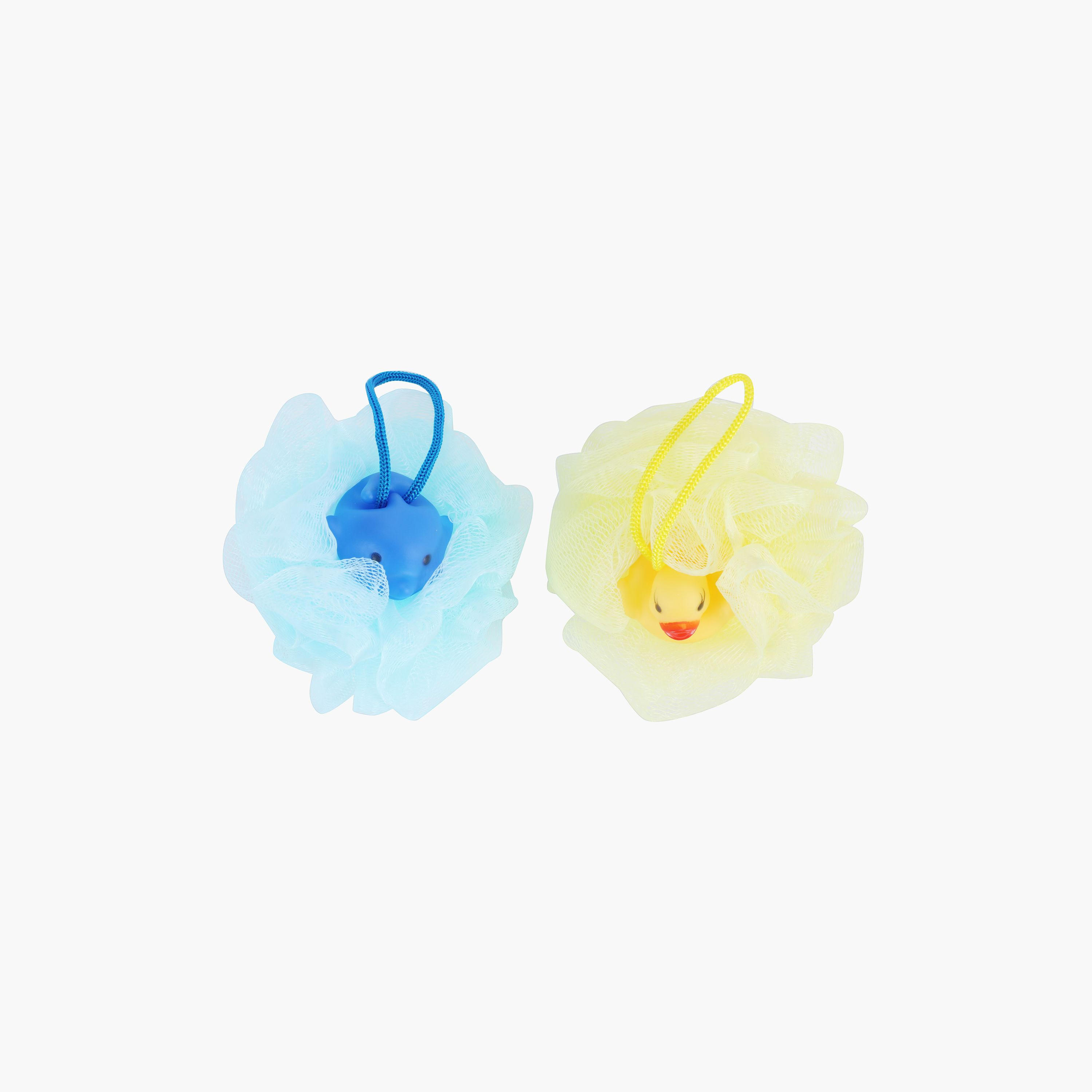 لوفة استحمام من جلو - قطعتين-beautyandpersonalcare-bathandbody-toolsandaccessories-bathaccessories-image-1