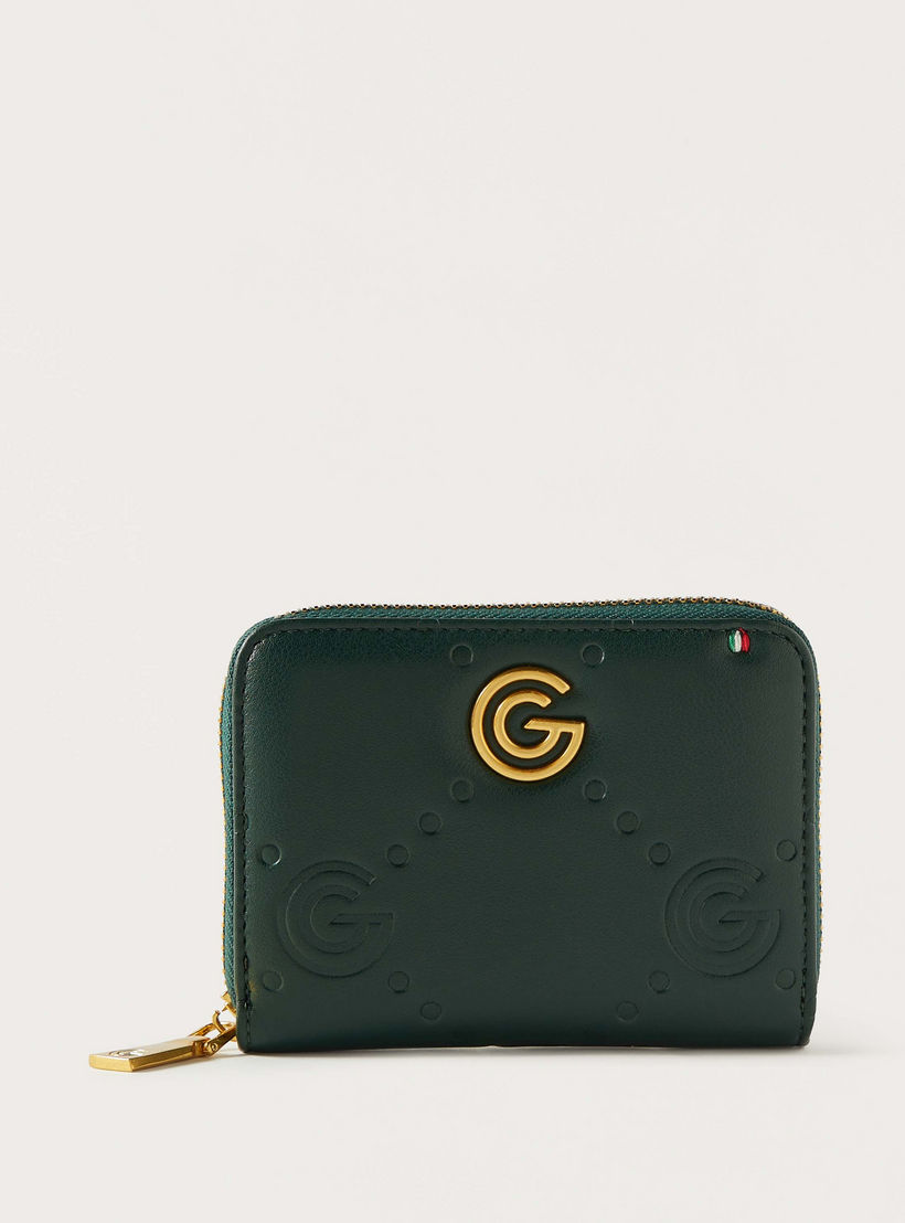 Gabriella G Embossed Zip Around Wallet-women-bagsandwallets-wallets-image-1