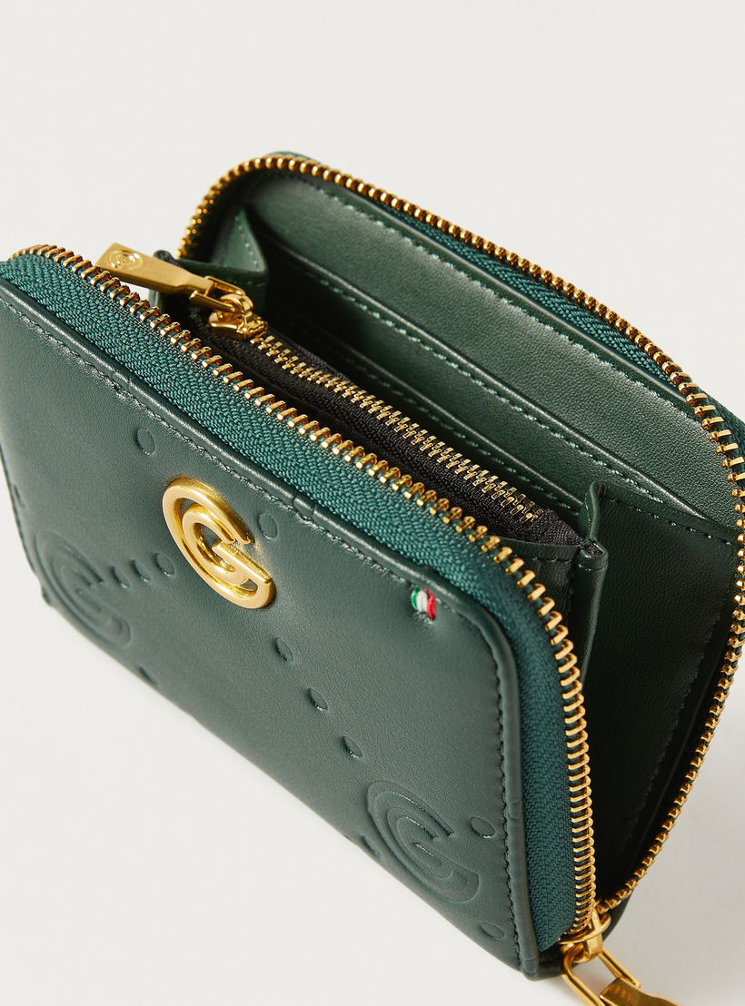 Gabriella G Embossed Zip Around Wallet-women-bagsandwallets-wallets-image-4