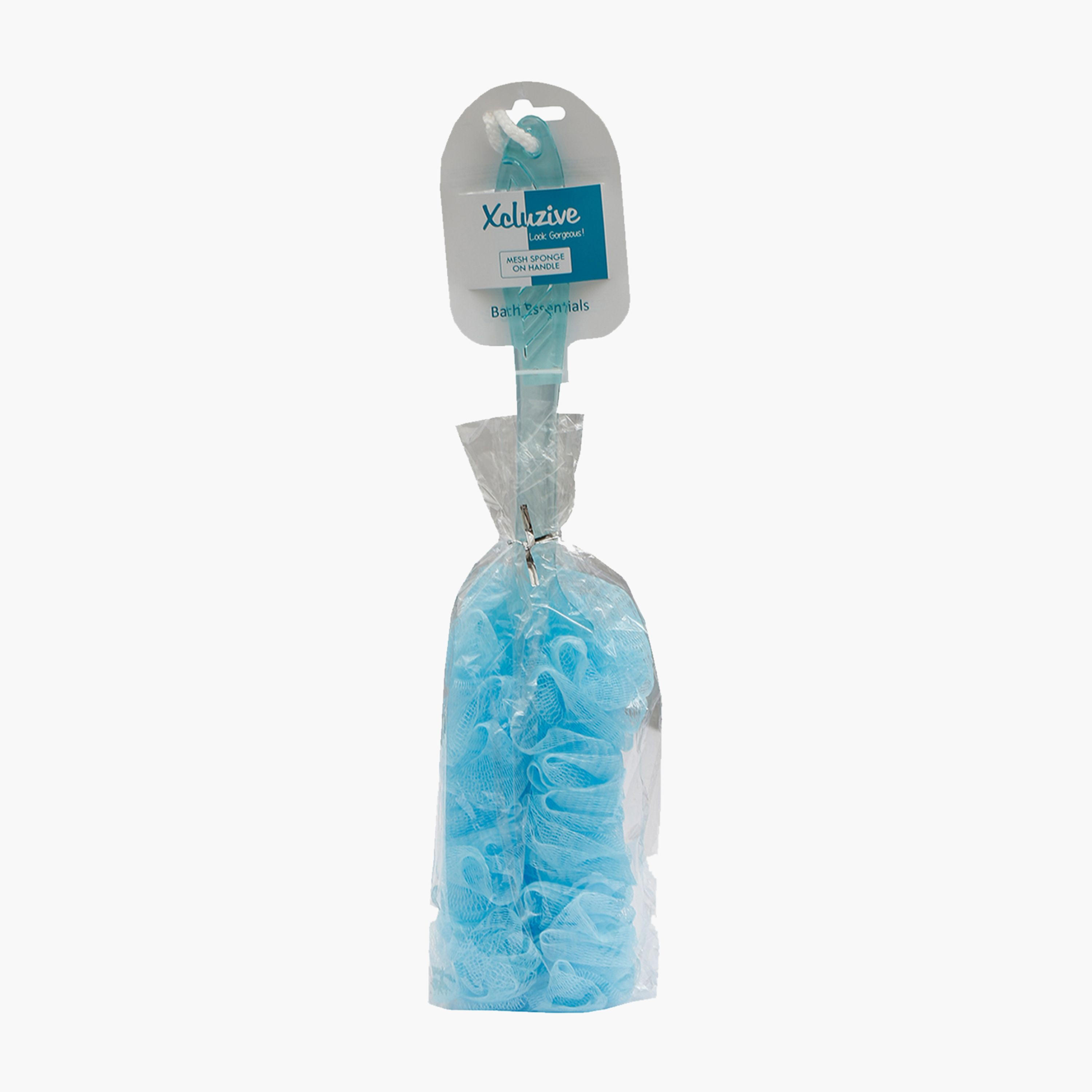 Xcluzive Mesh Sponge with Handle-beautyandpersonalcare-bathandbody-toolsandaccessories-bathaccessories-image-1
