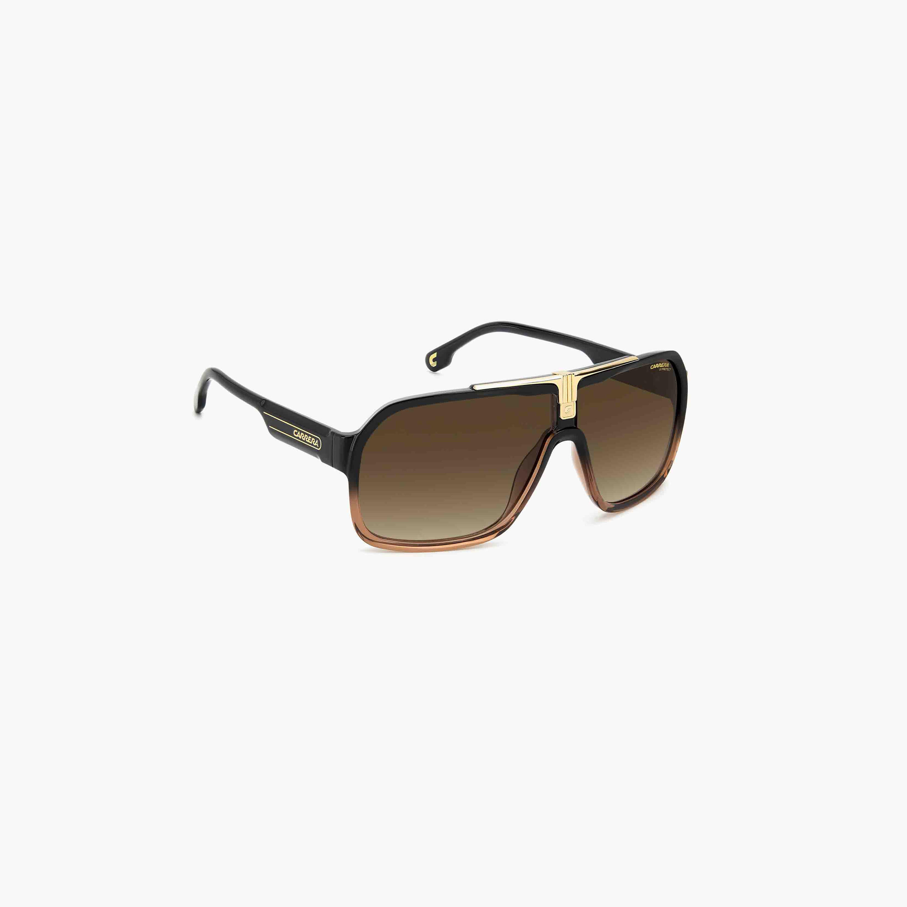 Carrera Men UV Protected Brown Gradient Lens 64 mm Navigator Sunglasses - CARRERA 1014/S-men-sunglasses-image-3