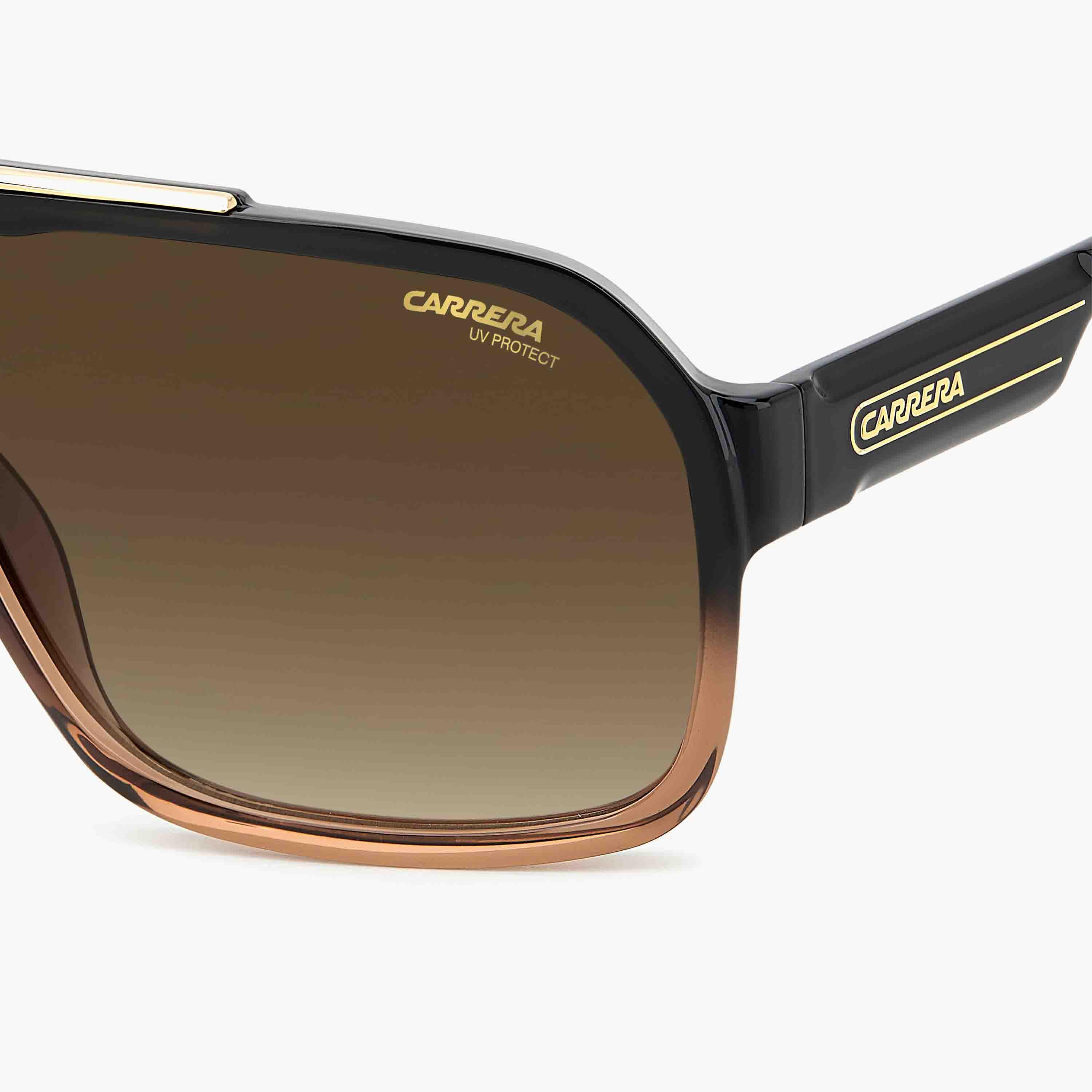 Carrera Men UV Protected Brown Gradient Lens 64 mm Navigator Sunglasses - CARRERA 1014/S-men-sunglasses-image-6
