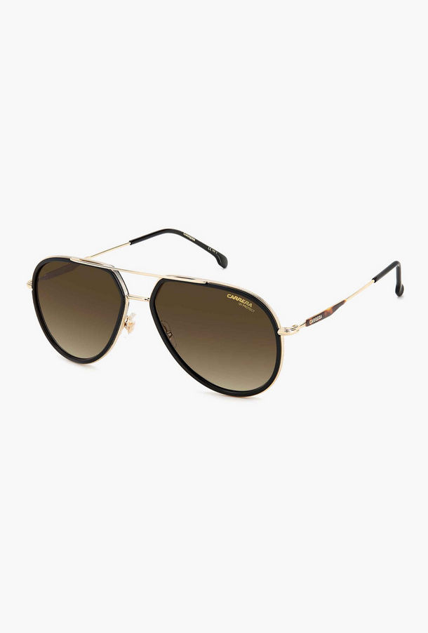 Carrera UV Protected Brown Shaded Lens 58 mm Pilot Sunglasses | 205389-women-image-1