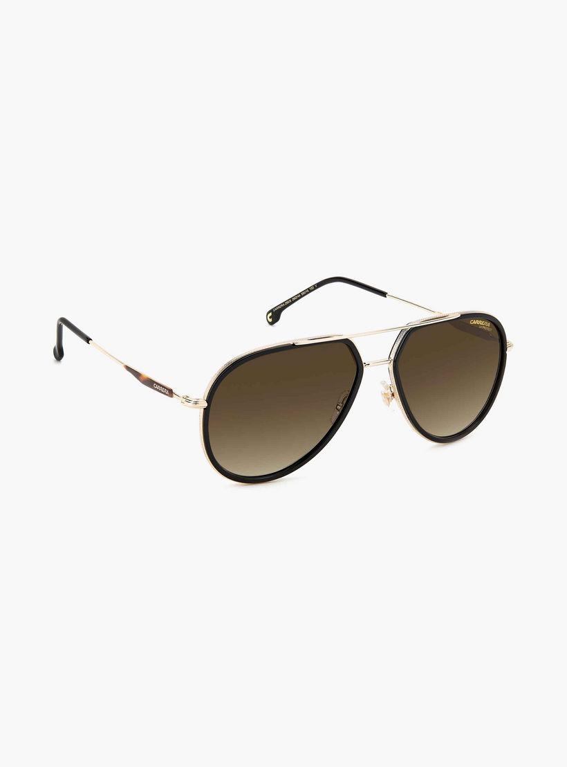 Carrera UV Protected Brown Shaded Lens 58 mm Pilot Sunglasses | 205389-men-sunglasses-image-3