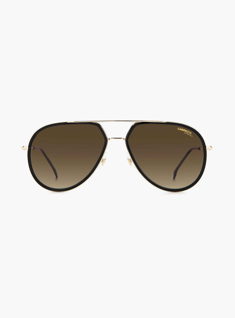 Carrera UV Protected Brown Shaded Lens 58 mm Pilot Sunglasses | 205389-men-sunglasses-image-4