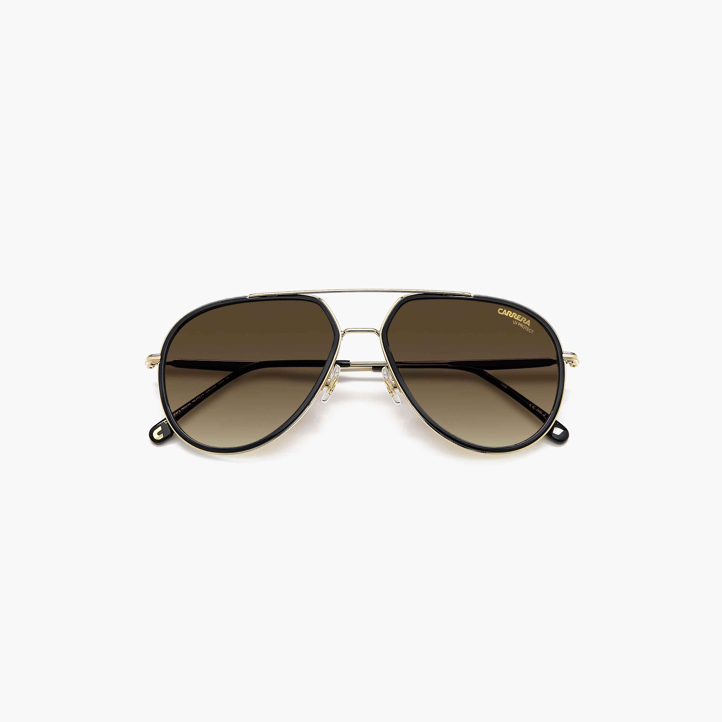 Carrera UV Protected Brown Shaded Lens 58 mm Pilot Sunglasses | 205389-men-sunglasses-image-5