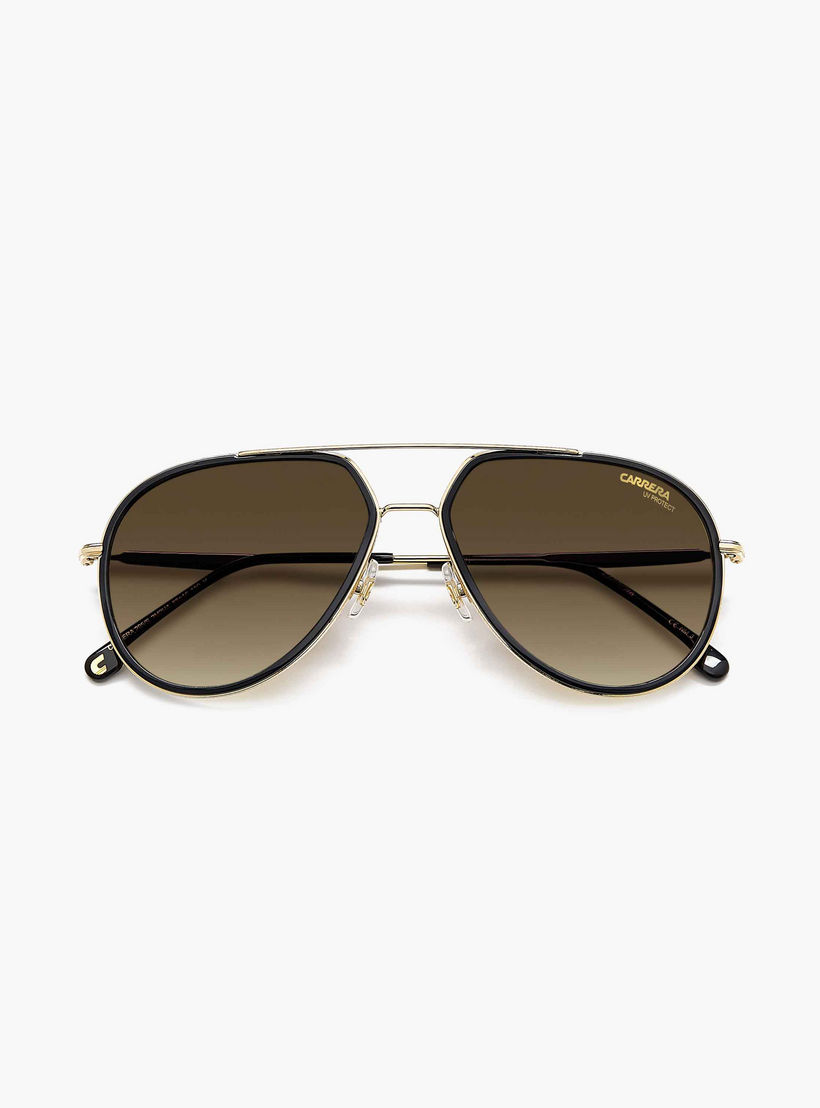 Carrera UV Protected Brown Shaded Lens 58 mm Pilot Sunglasses | 205389-men-sunglasses-image-5