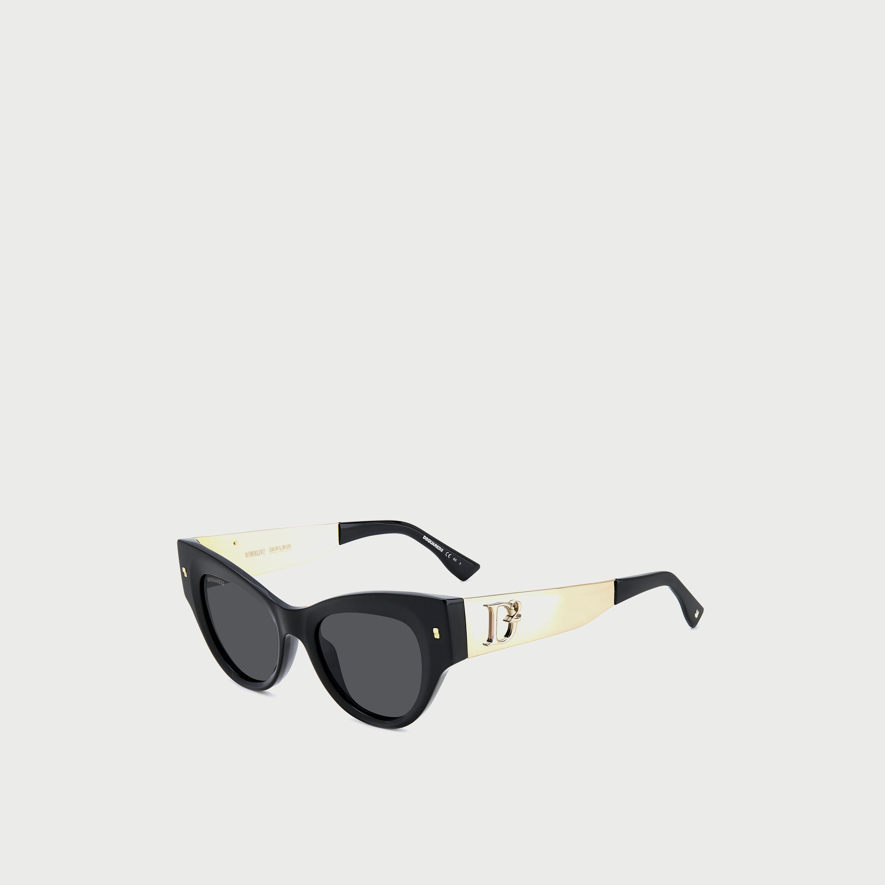 Dsquared2 Women UV Protected Silver Gradient Lens 49 mm Cat Eye Sunglasses - D2 0062/S-girls-accessories-sunglasses-image-6