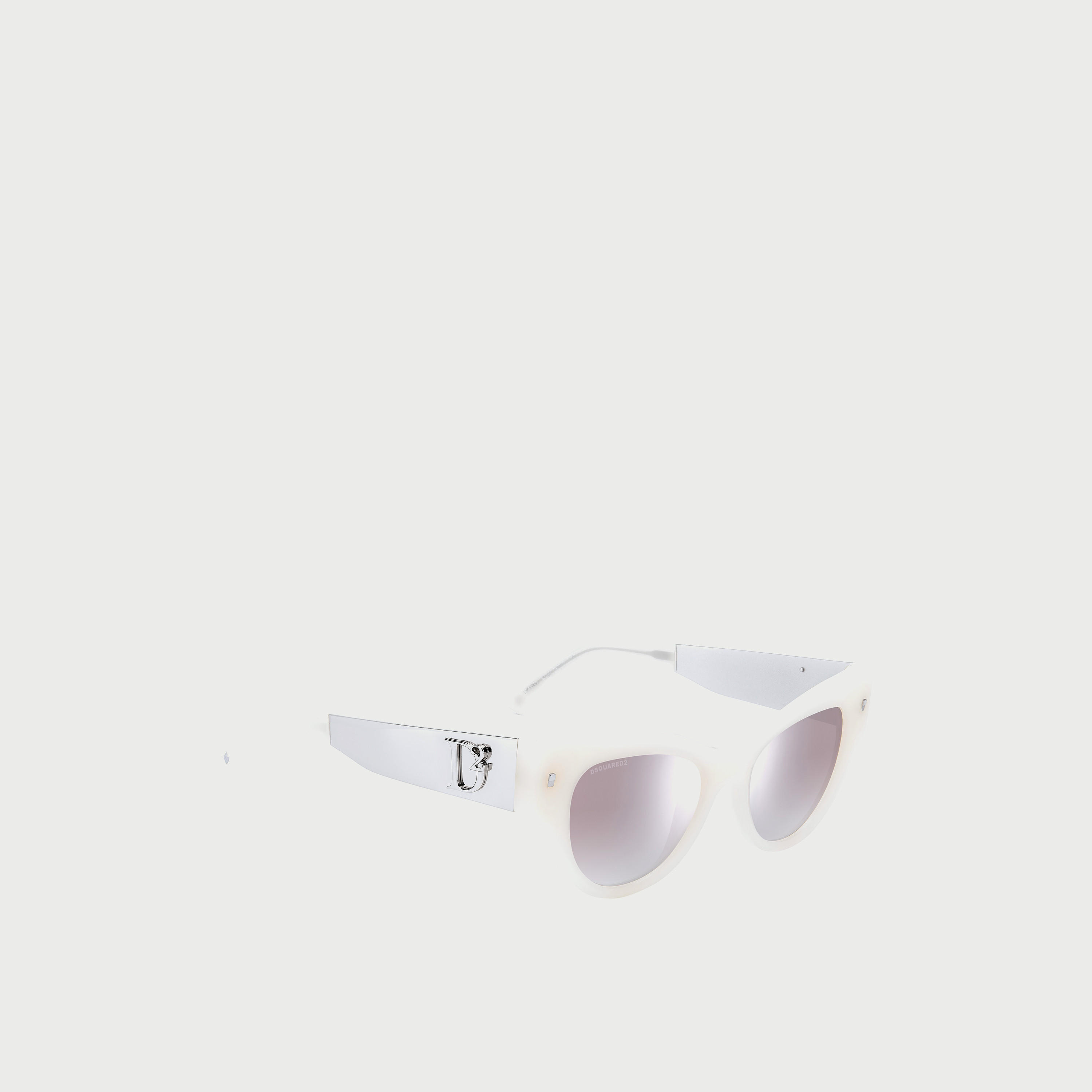Dsquared2 Women UV Protected Silver Gradient Lens 49 mm Cat Eye Sunglasses - D2 0062/S-girls-accessories-sunglasses-image-12