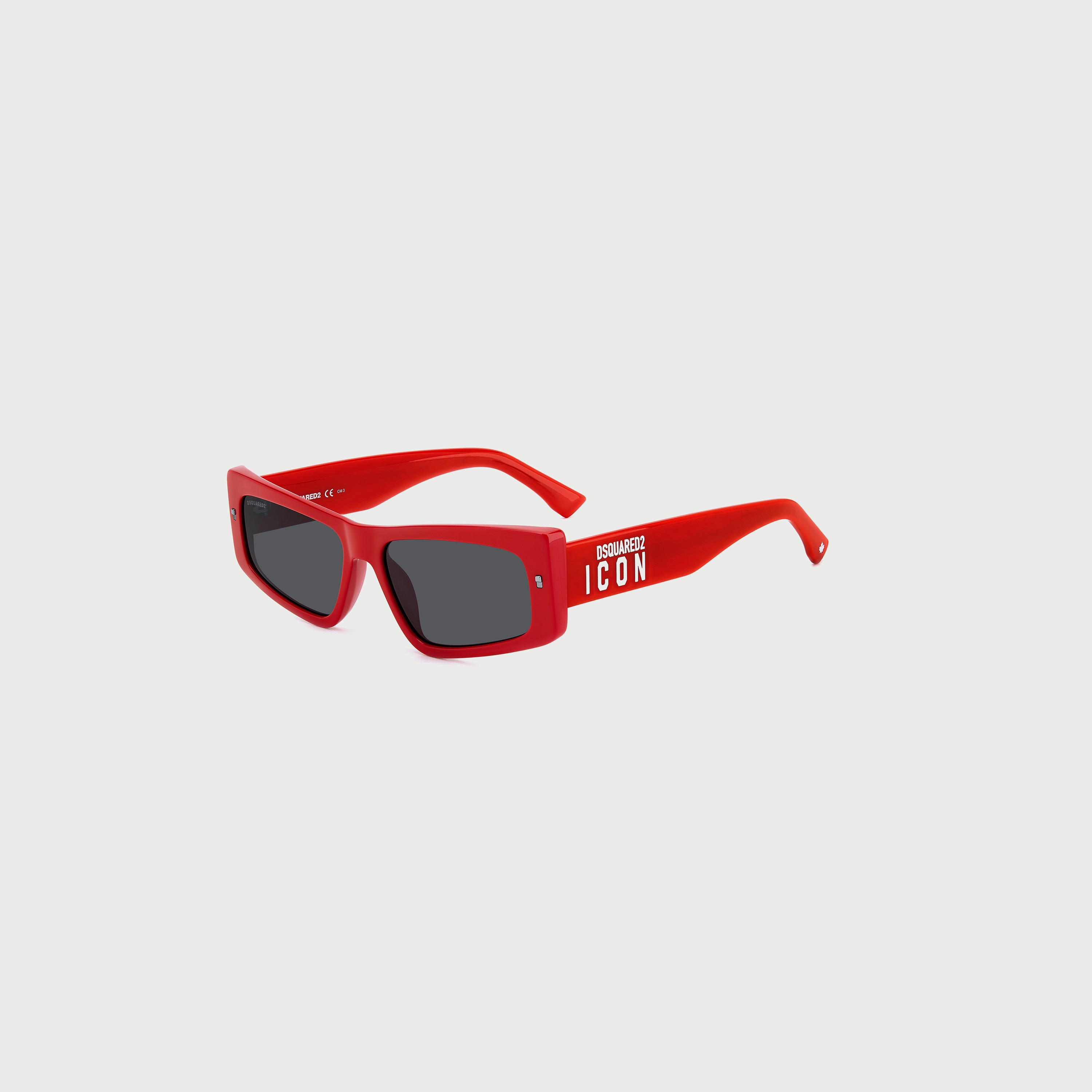 Dsquared2 Men UV Protected Grey Gradient Lens 57 mm Rectangle Sunglasses - ICON 0007/S-men-sunglasses-image-5