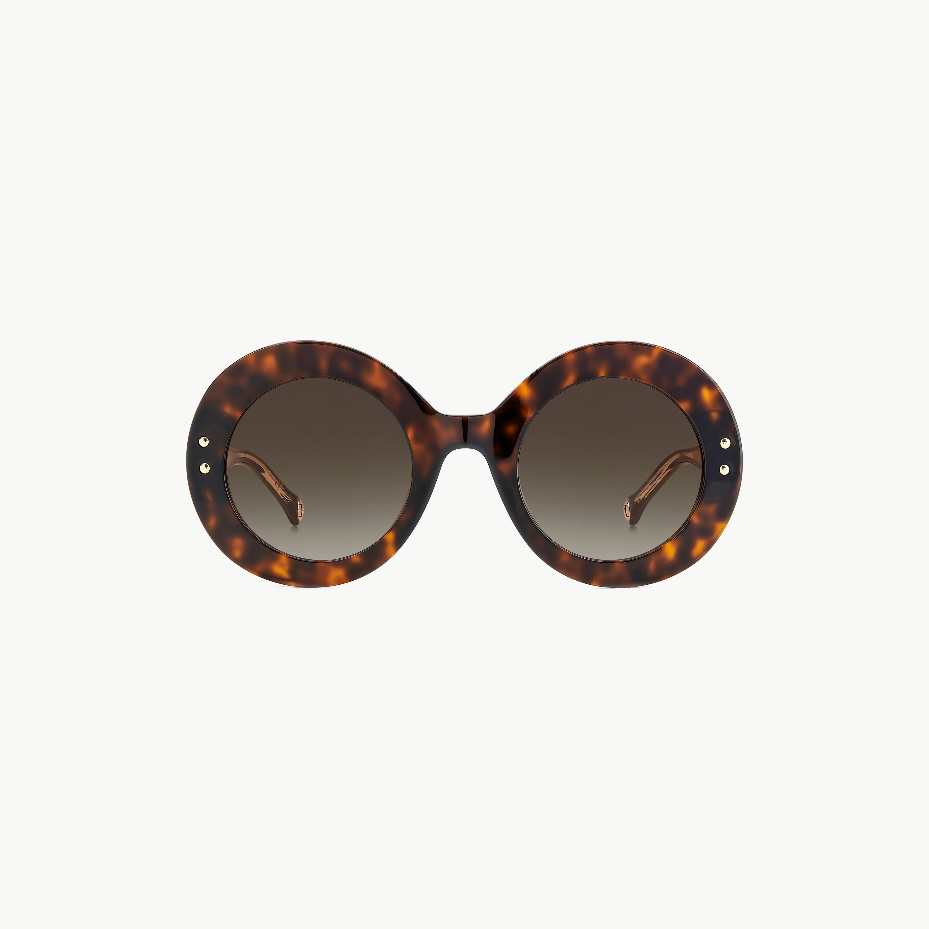 Carolina Herrera Women UV Protected Brown Gradient Lens 52 mm Round Sunglasses - HER 0081/S-women-sunglasses-image-3