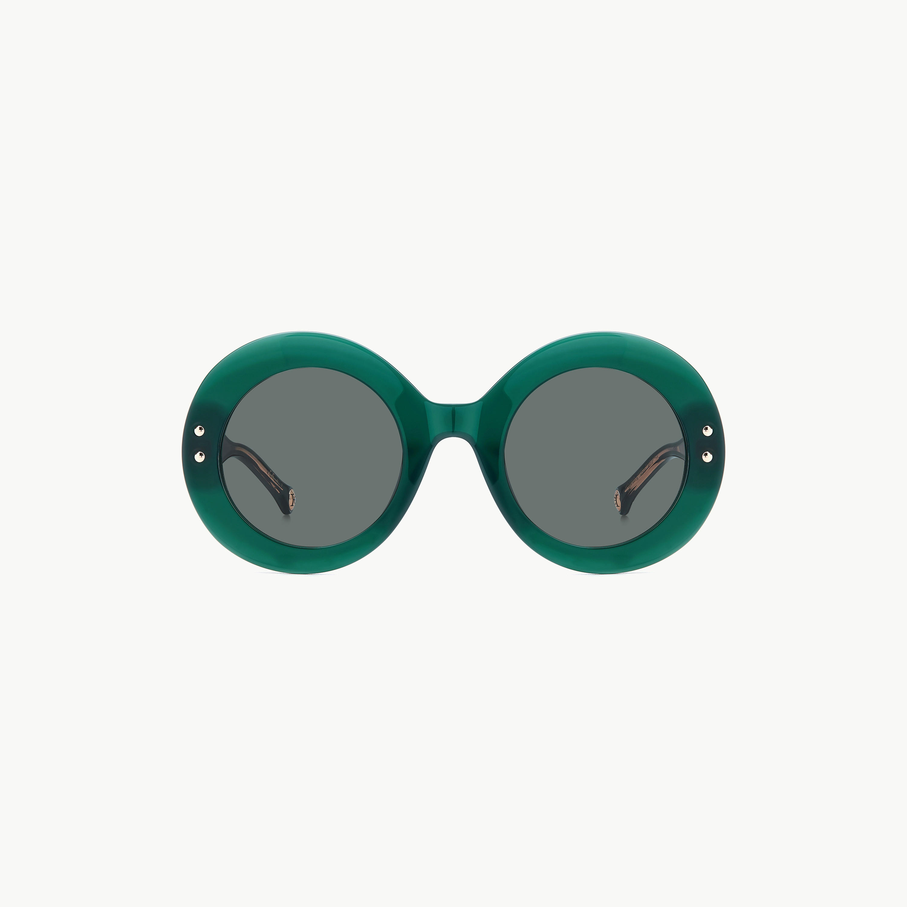 Carolina Herrera Women UV Protected Brown Gradient Lens 52 mm Round Sunglasses - HER 0081/S-women-sunglasses-image-8