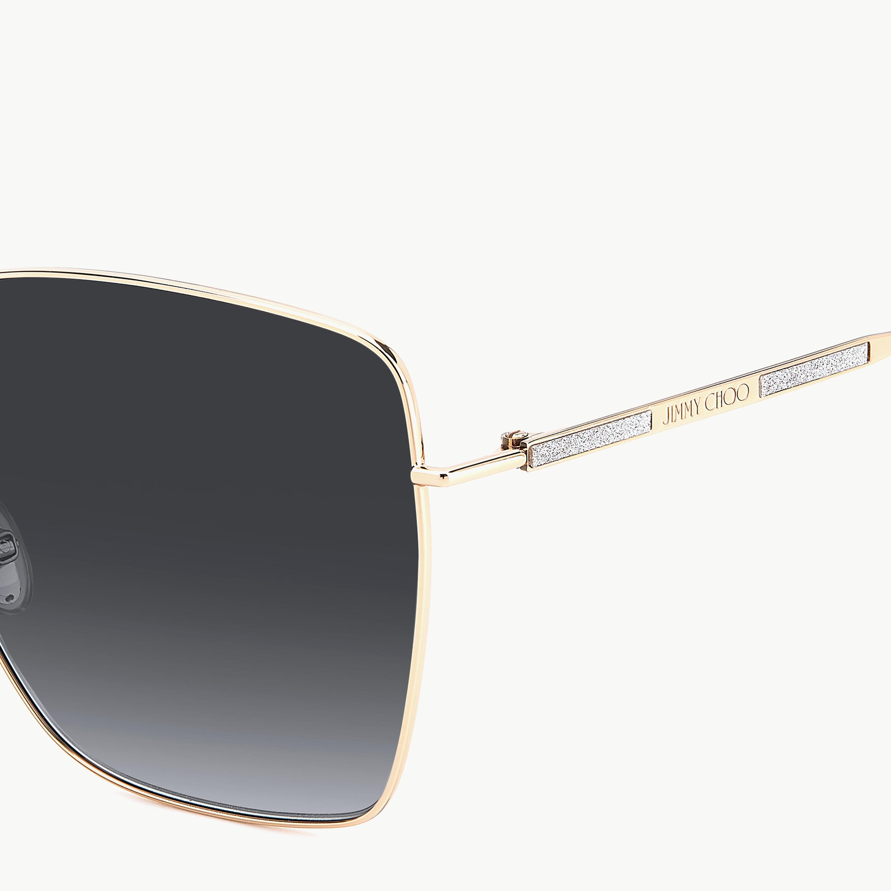 Jimmy Choo Women UV Protected Brown Gradient Lens 59 mm Square Sunglasses - DAHLA/F/SK-women-sunglasses-image-4