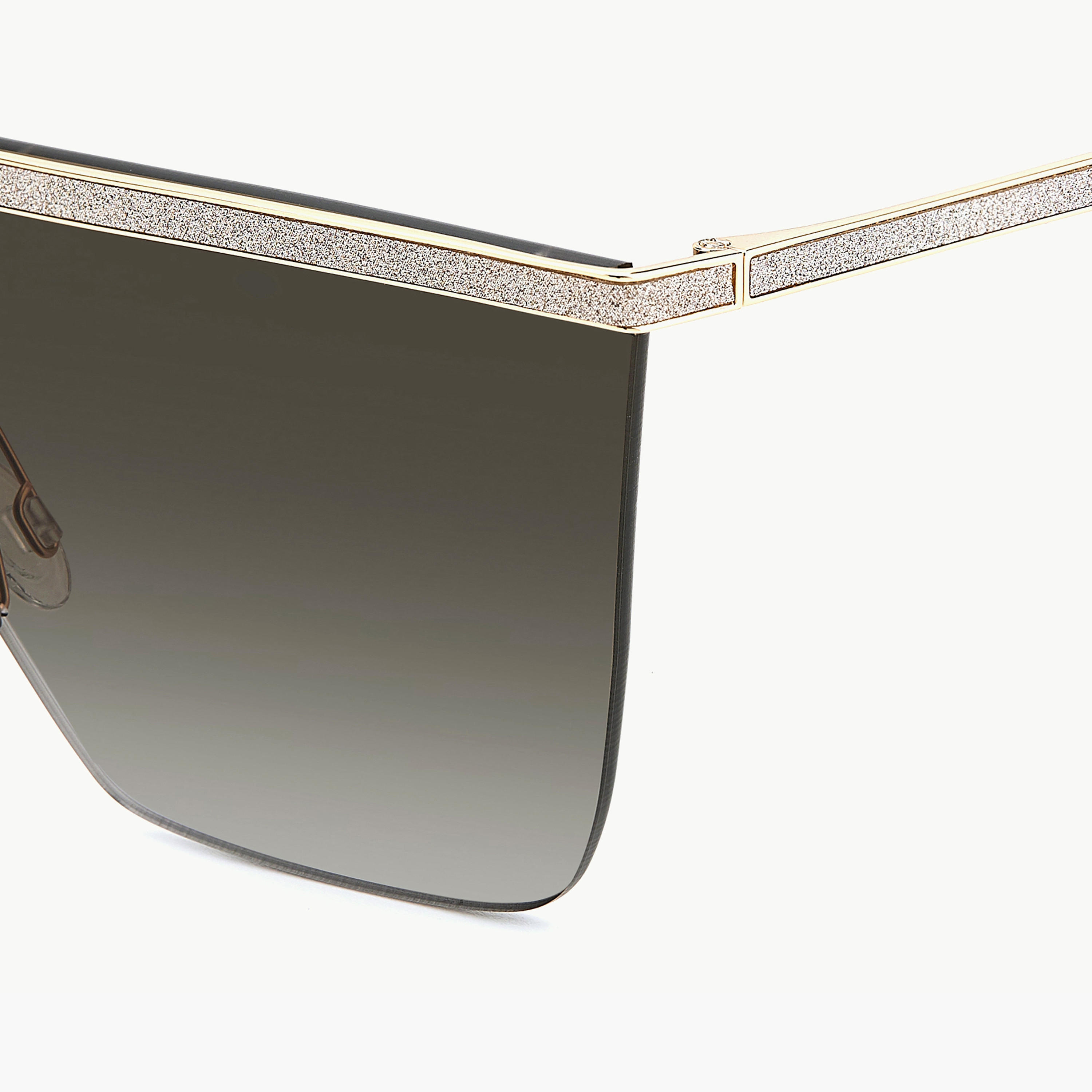 Jimmy Choo Women UV Protected Brown Gradient Lens 99 mm Shield Sunglasses - LEAH/S-women-sunglasses-image-4