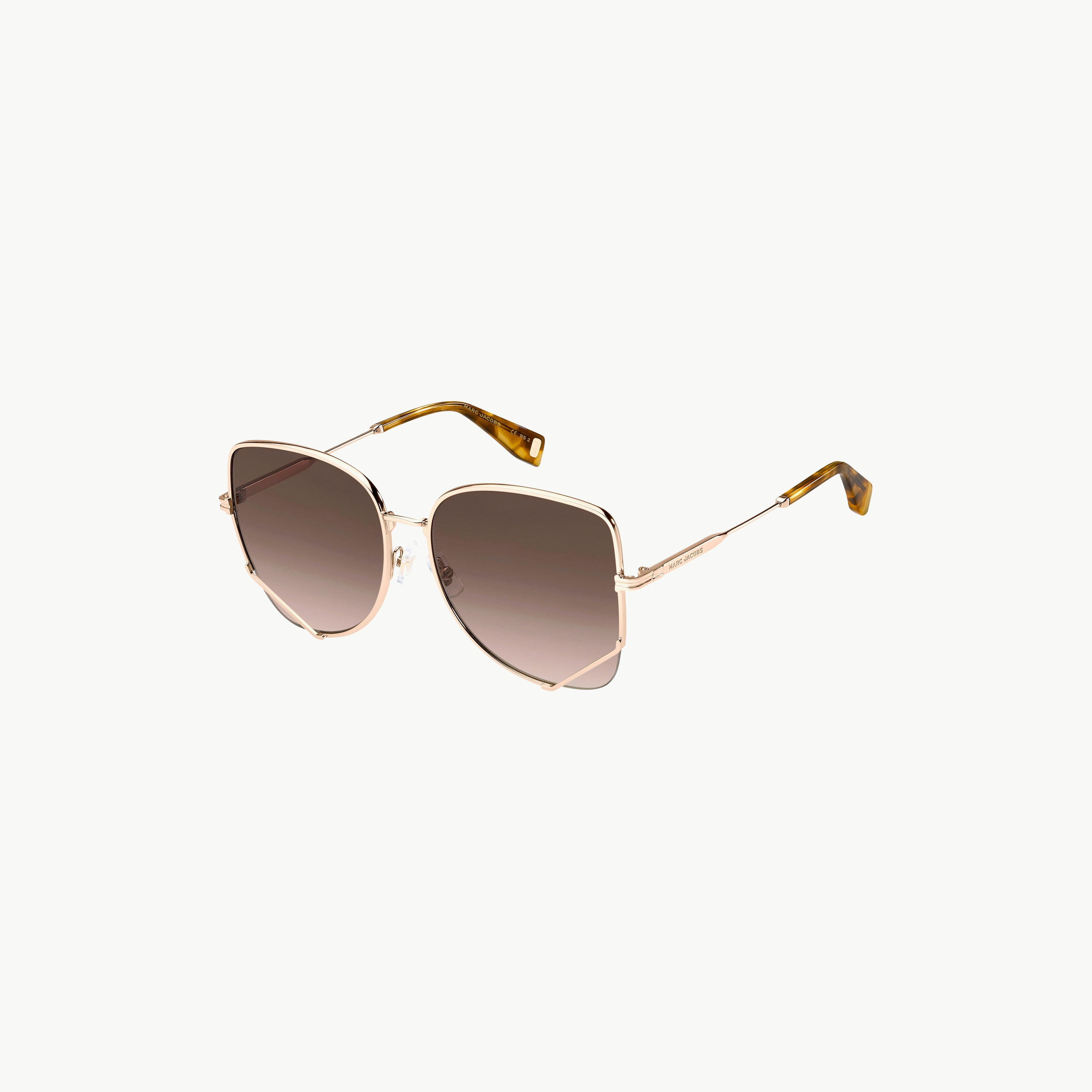 Marc Jacobs Women UV Protected Brown Gradient Lens 59 mm Butterfly Sunglasses - MJ 1066/S-women-sunglasses-image-1