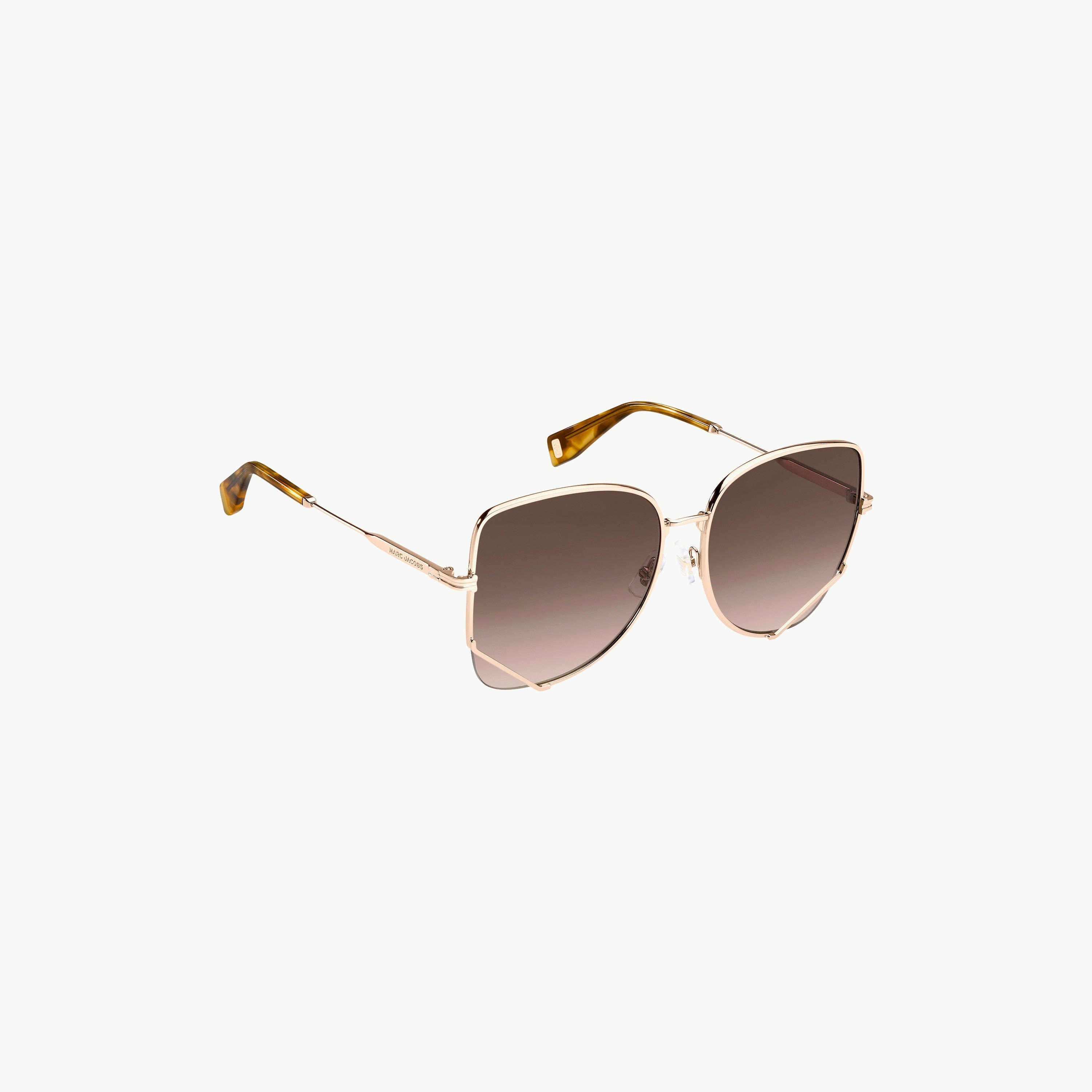 Marc Jacobs Women UV Protected Brown Gradient Lens 59 mm Butterfly Sunglasses - MJ 1066/S-women-sunglasses-image-2