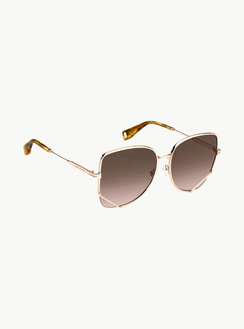 Marc Jacobs Women UV Protected Brown Gradient Lens 59 mm Butterfly Sunglasses - MJ 1066/S-women-sunglasses-image-2
