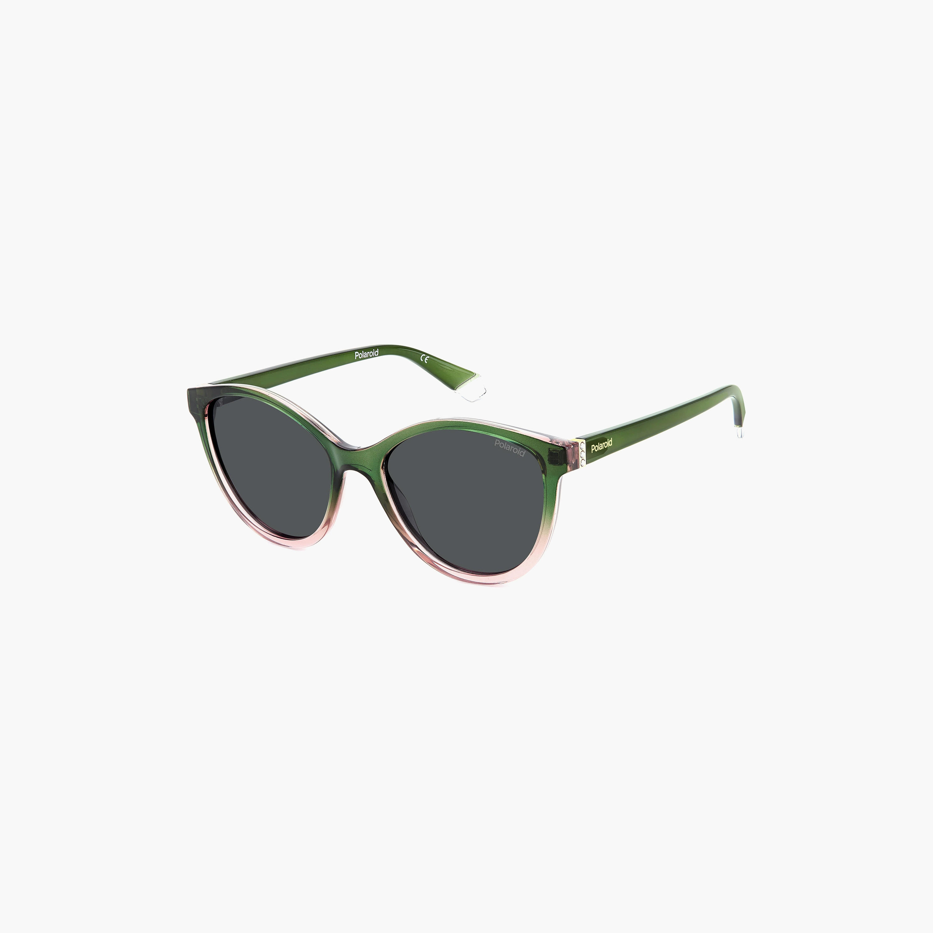 Polaroid Women's Polarized and UV Protected Grey Lens 55 mm Cat Eye Sunglasses | 205335-women-sunglasses-image-1