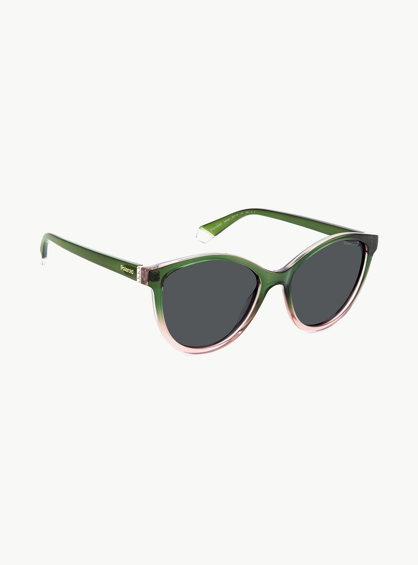 Polaroid Women's Polarized and UV Protected Grey Lens 55 mm Cat Eye Sunglasses | 205335-women-sunglasses-image-2
