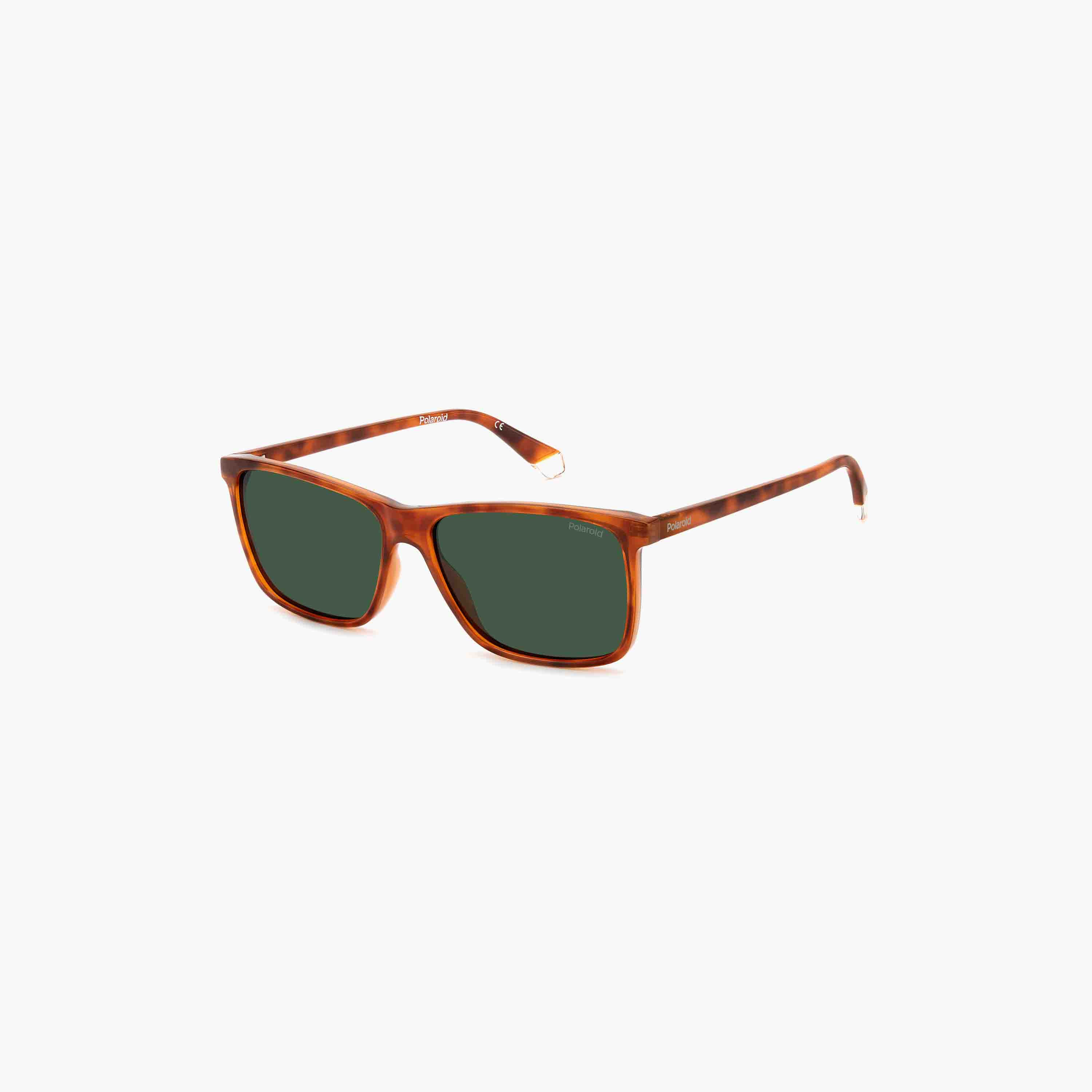Polaroid Men Polarized and UV Protected Green Lens 58 mm Square Sunglasses - PLD 4137/S-men-sunglasses-image-1