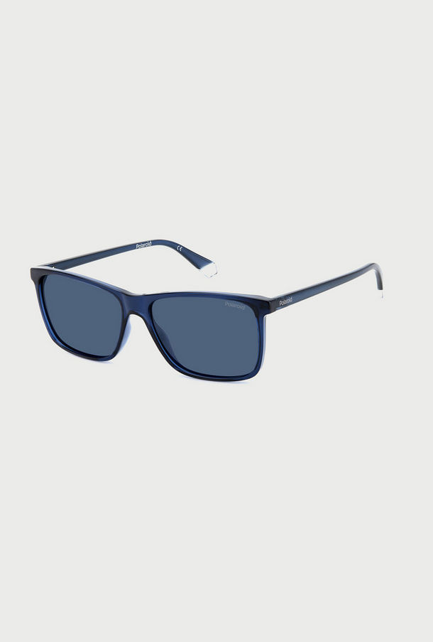 Polaroid Men Polarized and UV Protected Green Lens 58 mm Square Sunglasses - PLD 4137/S-men-sunglasses-image-1