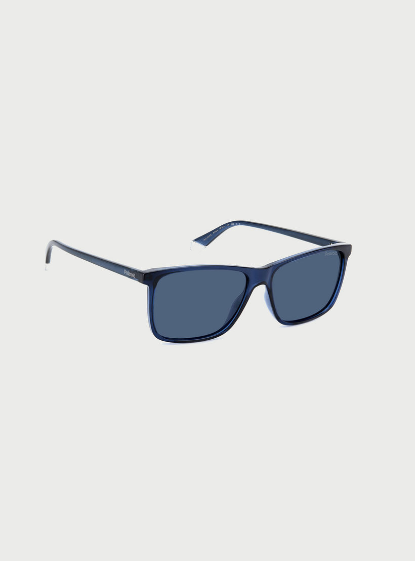 Polaroid Men Polarized and UV Protected Green Lens 58 mm Square Sunglasses - PLD 4137/S-men-sunglasses-image-3