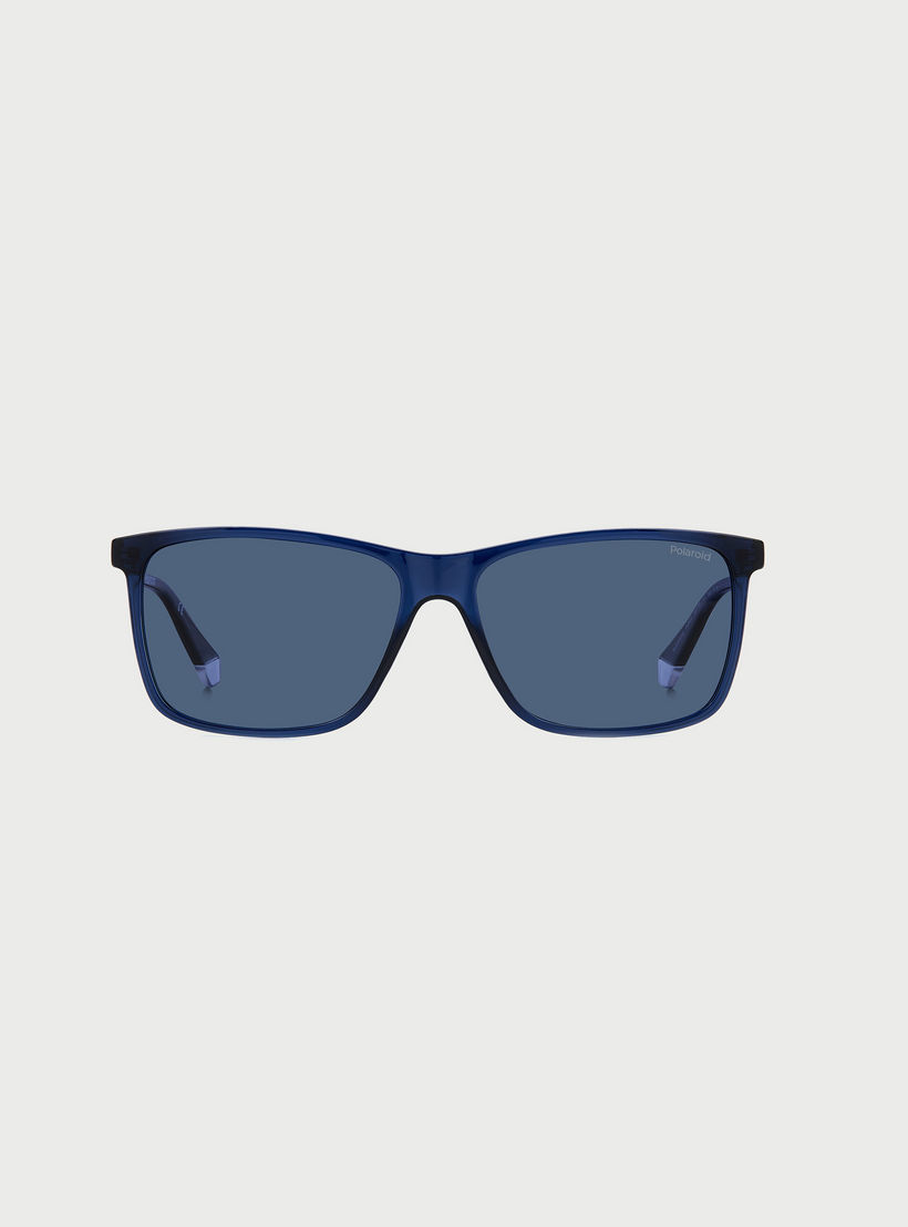 Polaroid Men Polarized and UV Protected Green Lens 58 mm Square Sunglasses - PLD 4137/S-men-sunglasses-image-4
