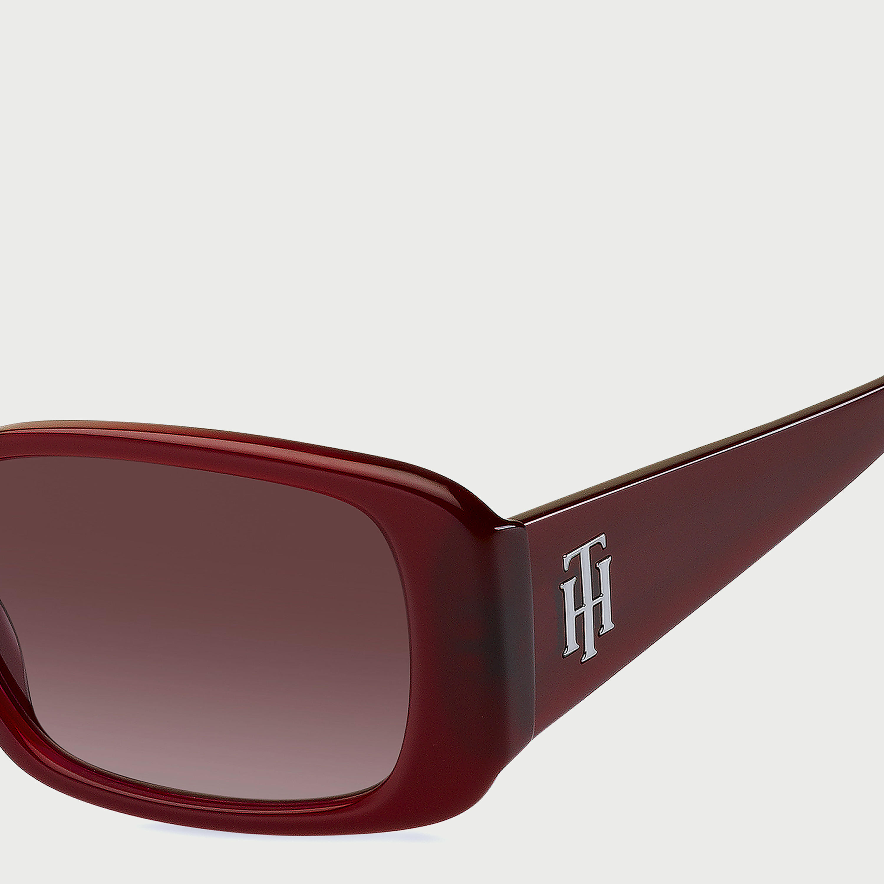 Tommy Hilfiger Women UV Protected Brown Gradient Lens 54 mm Rectangle Sunglasses - TH 1966/S-girls-accessories-sunglasses-image-4