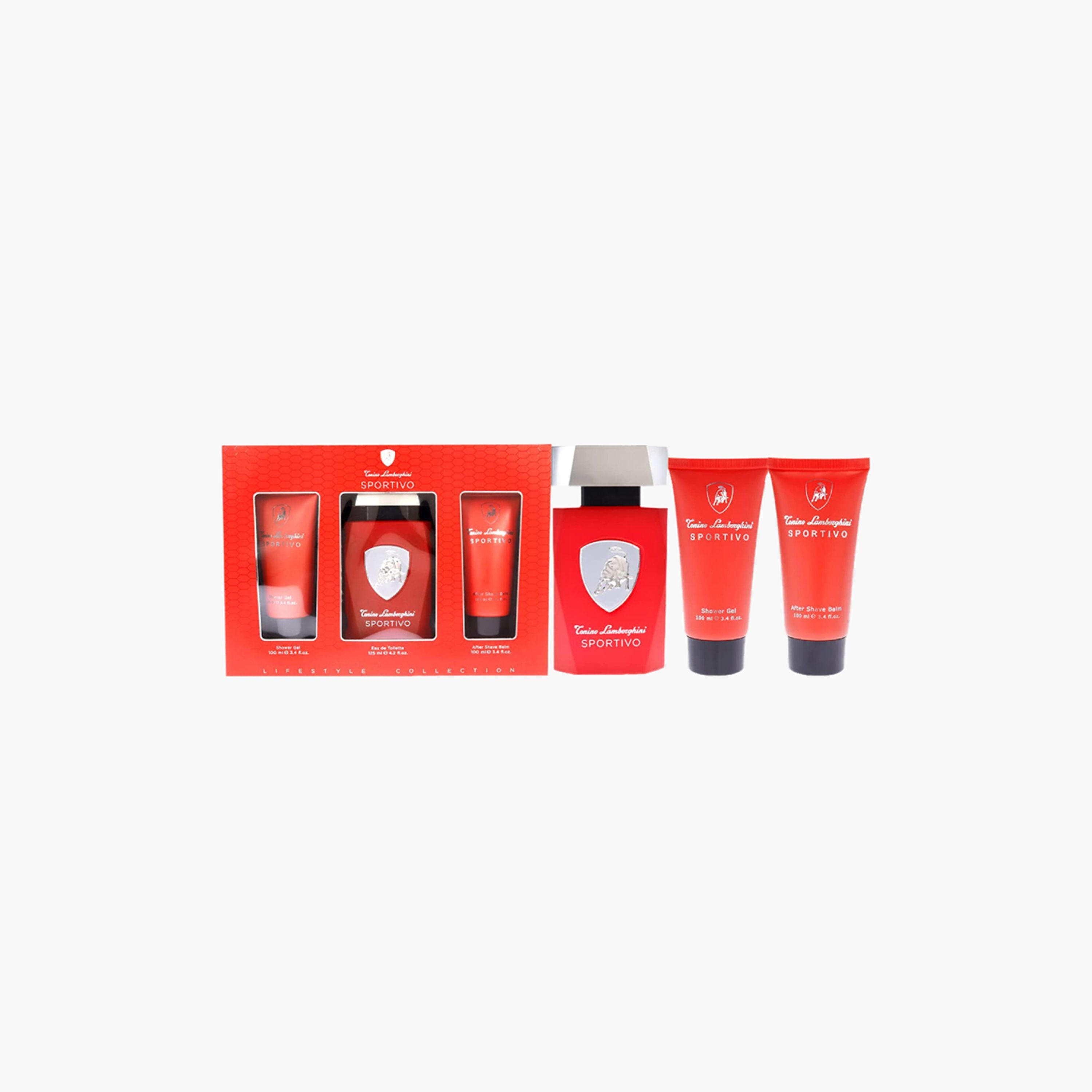 Lamborghini Sportivo 3-Piece Bath Set for Men-beautyandpersonalcare-fragrance-men-image-1