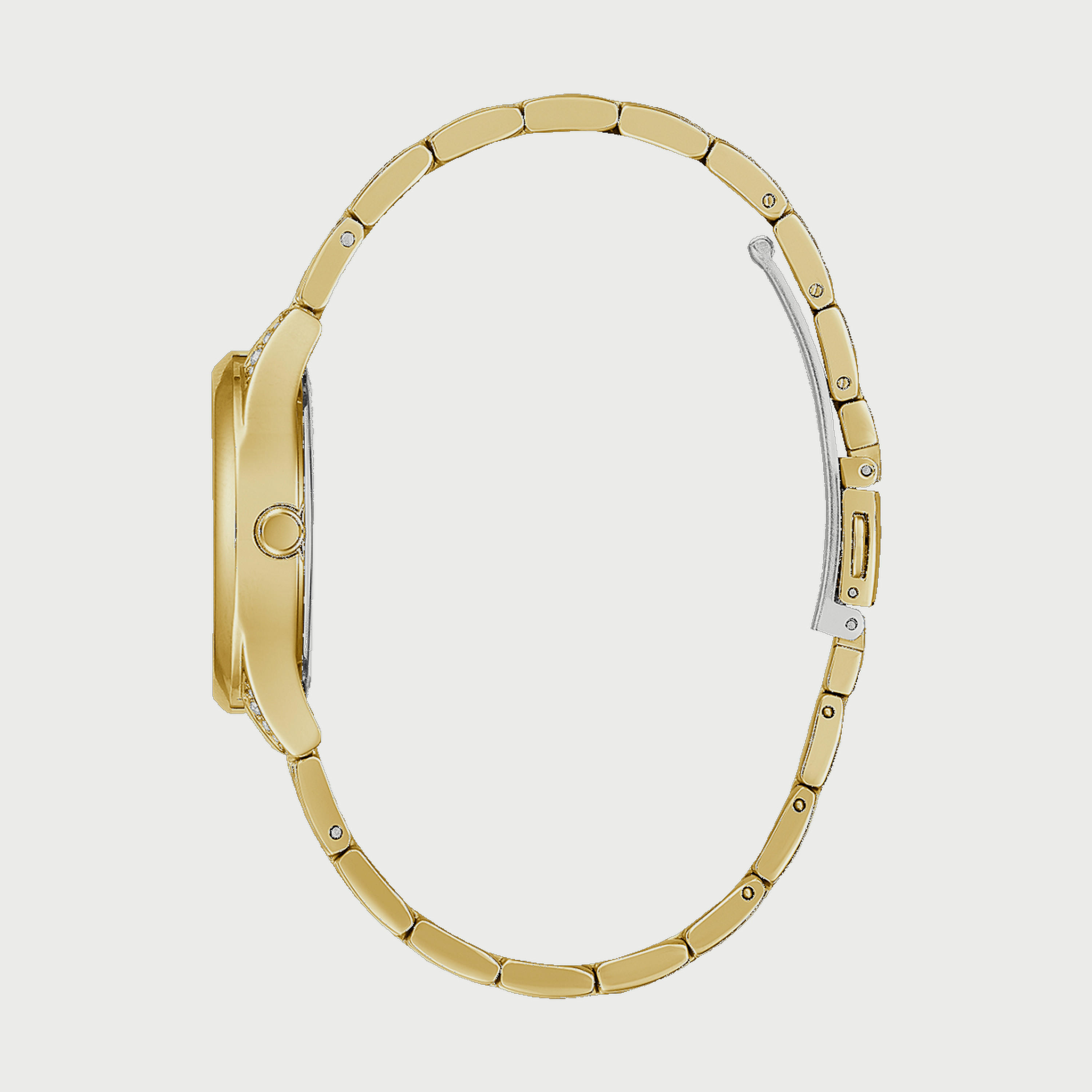 Guess Gold Analog Stainless Steel Strap Watch - GW0385L2 | 31 MM-women-watchesandjewellery-watches-image-3