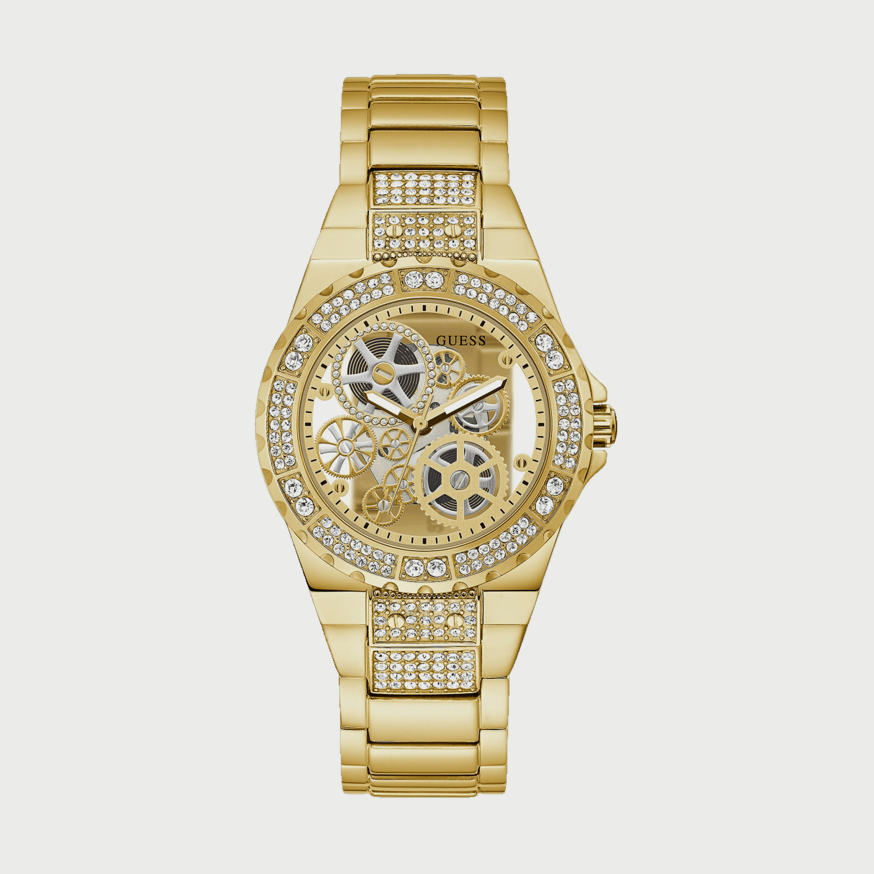 ساعة كات ذو انالوج بسوار سيليكون أسود | LB11121132-women-watchesandjewellery-watches-image-1