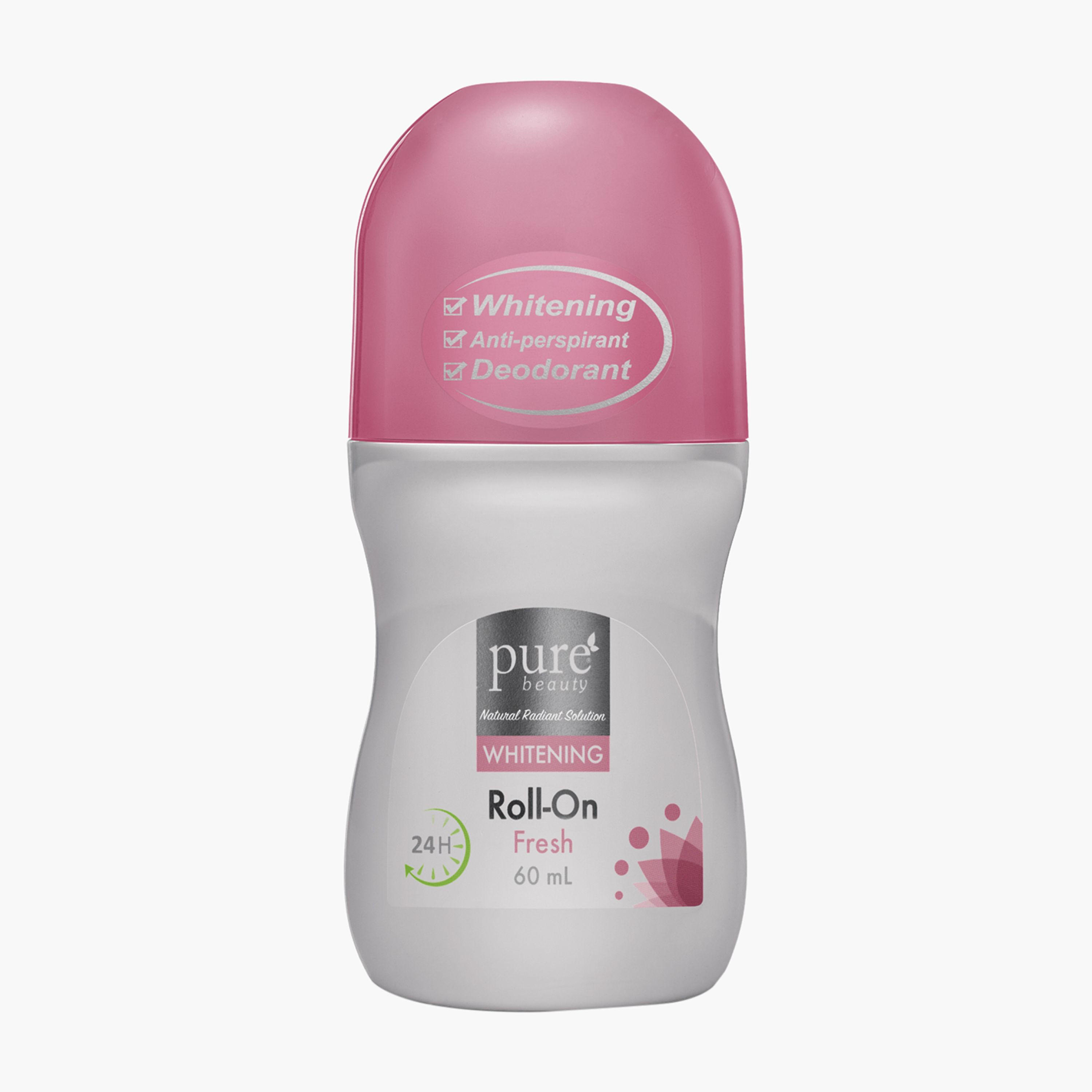 PURE BEAUTY Fresh Whitening Roll-on - 60 ml-beautyandpersonalcare-fragrance-women-image-1